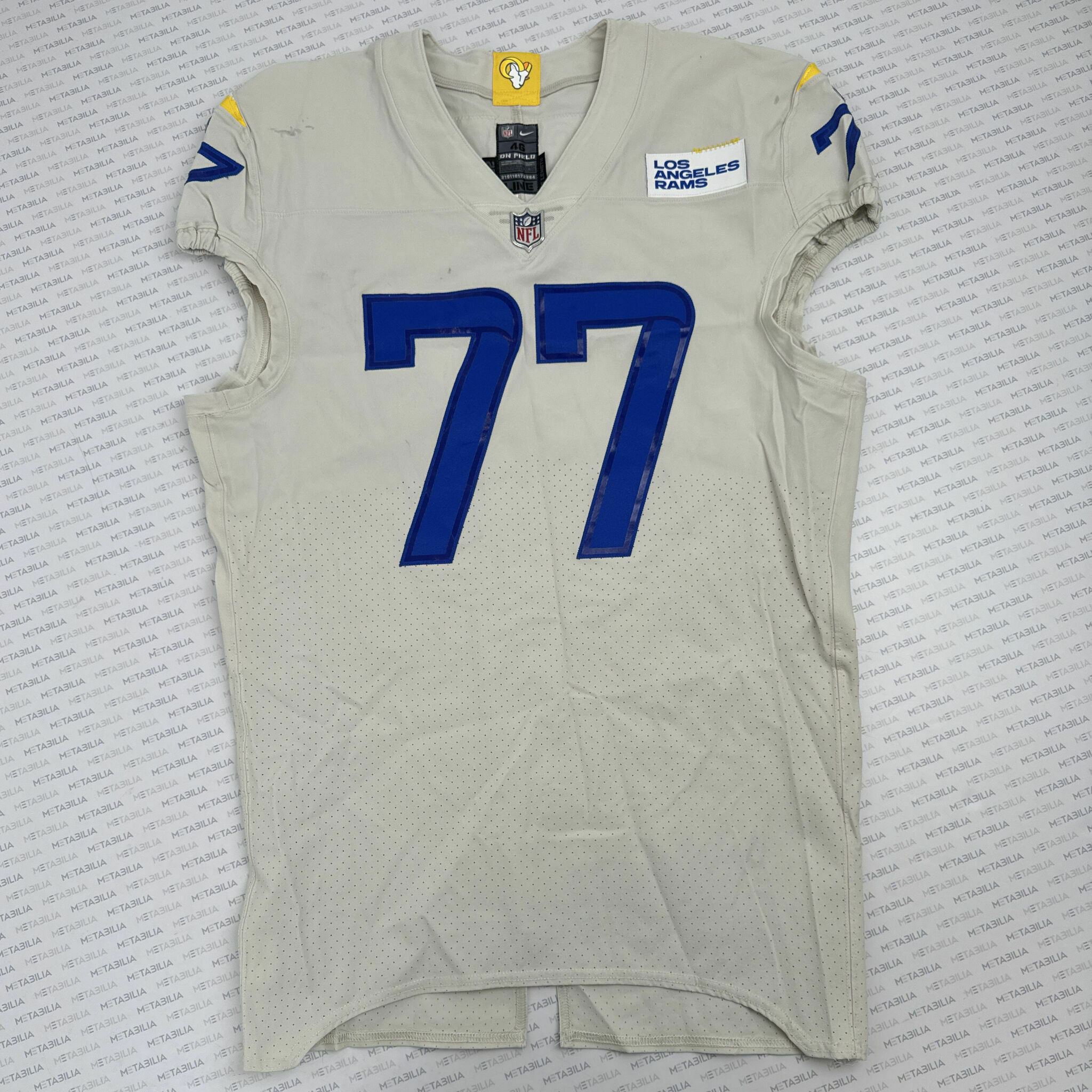 # 77 Alaric Jackson 2022 Game-Issued Jersey