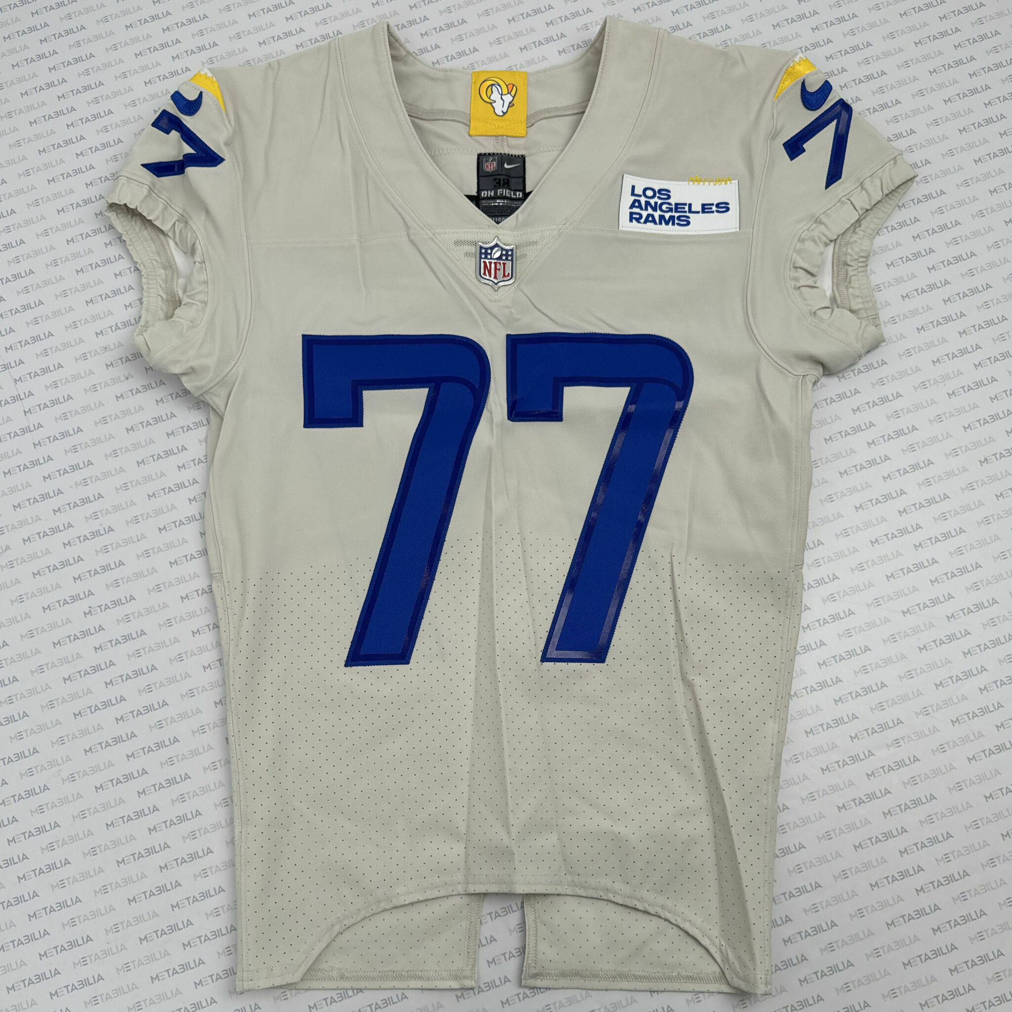 # 77 Alaric Jackson 2021 Game-Issued Jersey