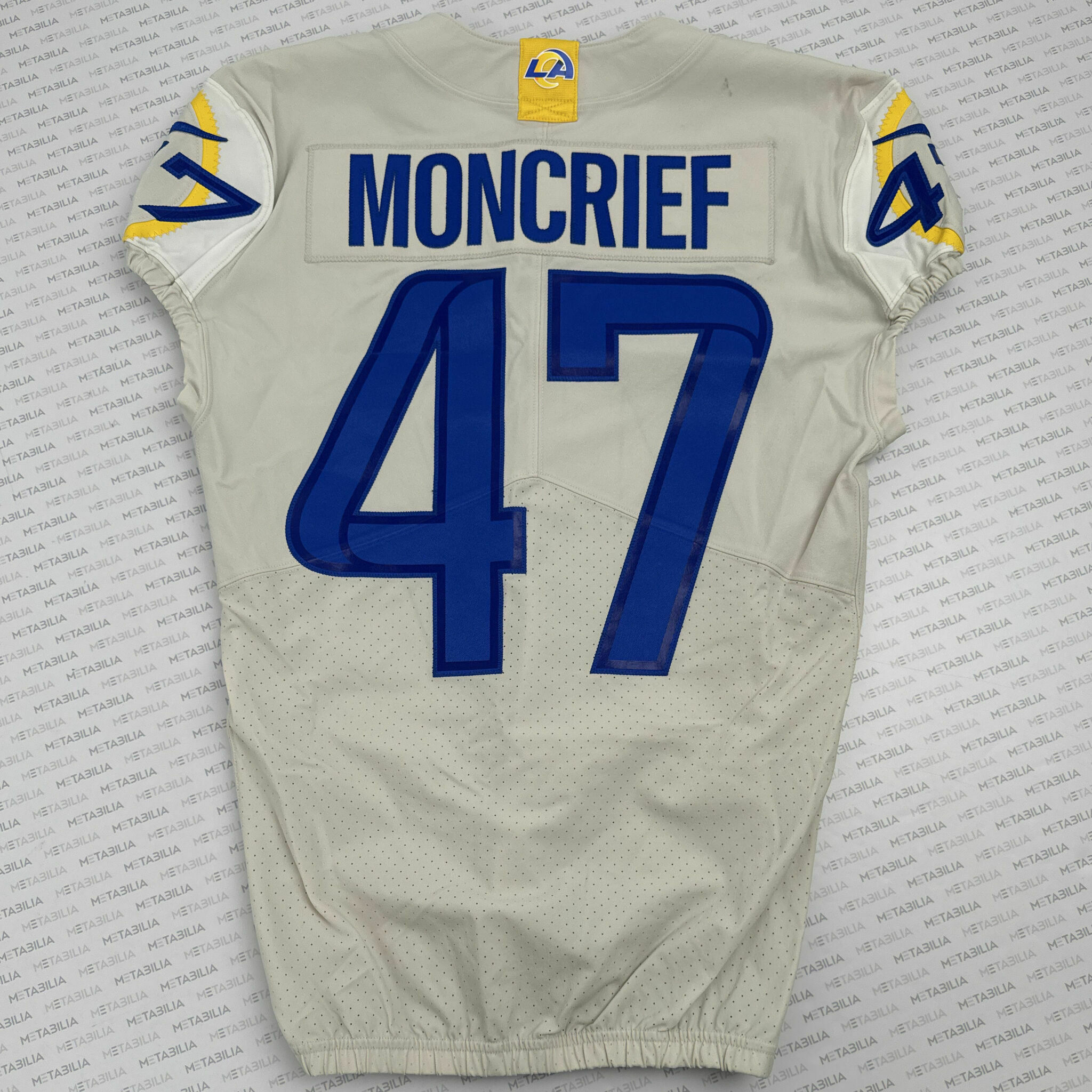 # 47 Derrick Moncrief 2020 Game-Issued Jersey