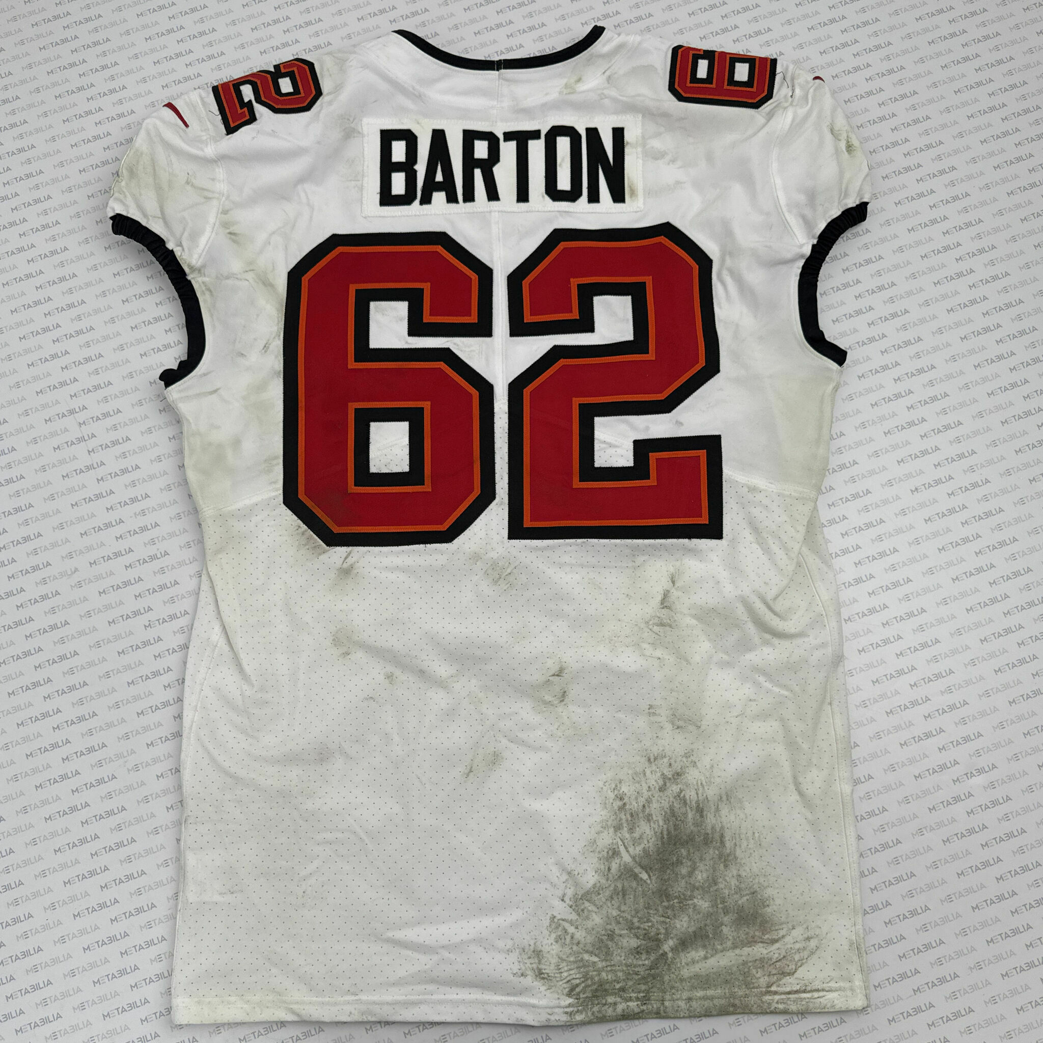 #62 Graham Barton Game-Worn Jersey vs 49ers