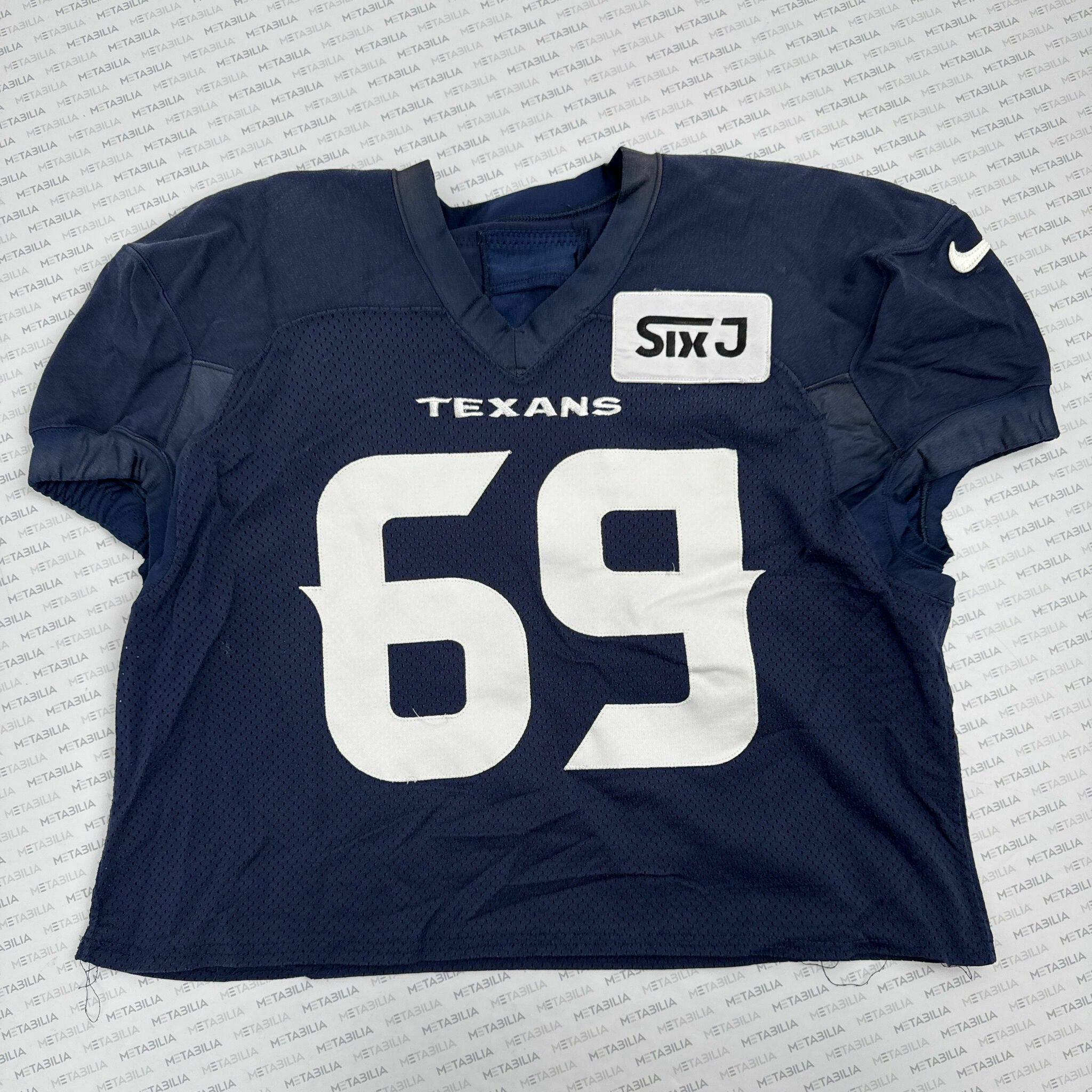 #69 Shaq Mason Texans Practice Jersey