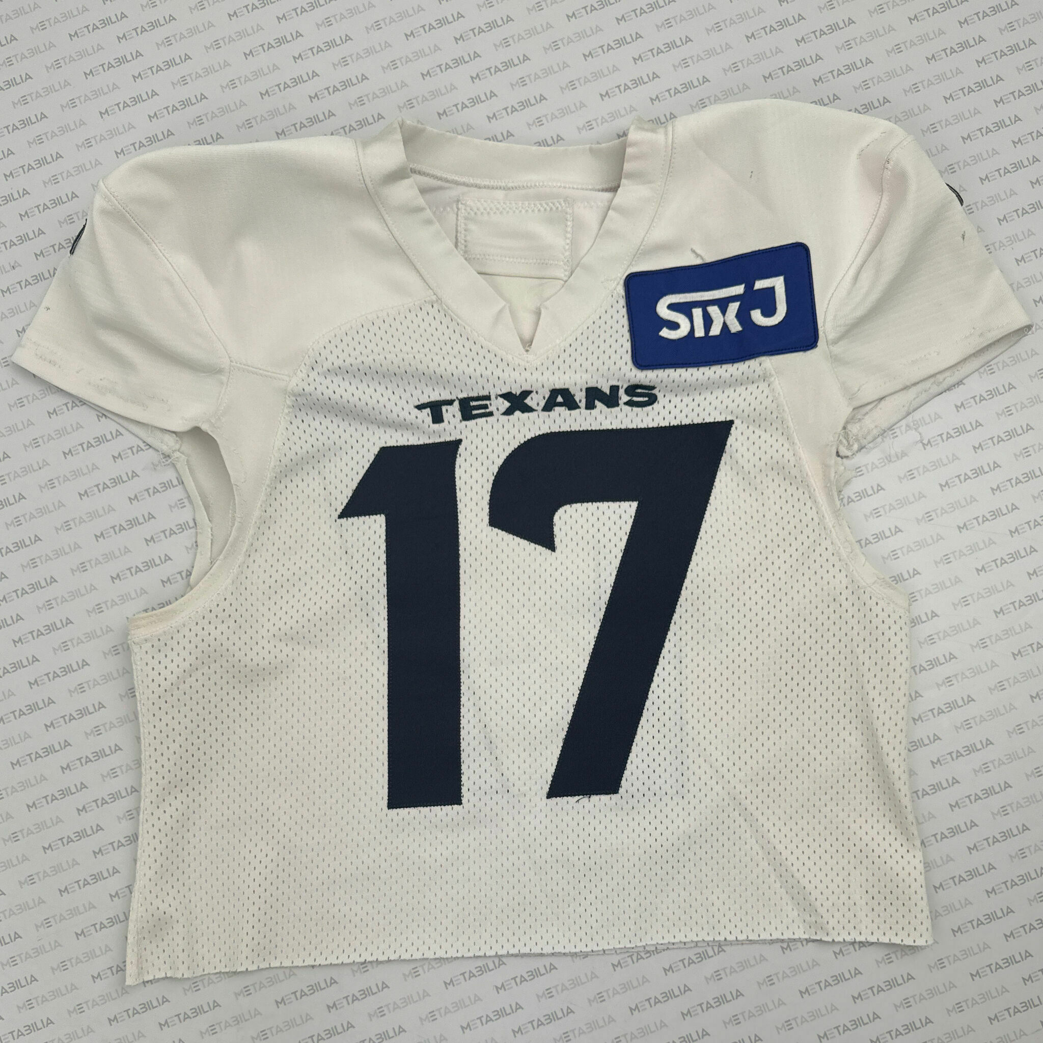 #17 Kris Boyd Texans Practice-Worn Jersey