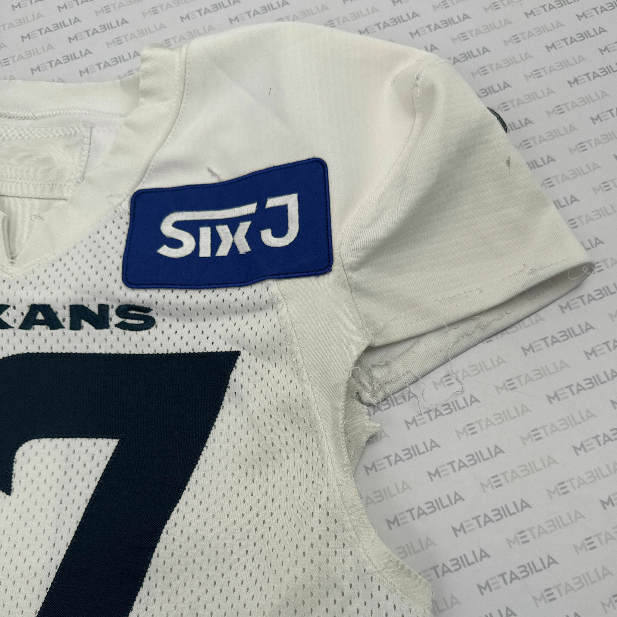 #17 Kris Boyd Texans Practice-Worn Jersey