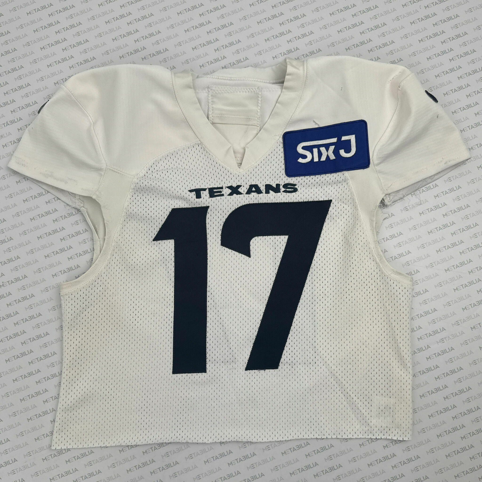 #17 Kris Boyd Texans Practice-Worn Jersey