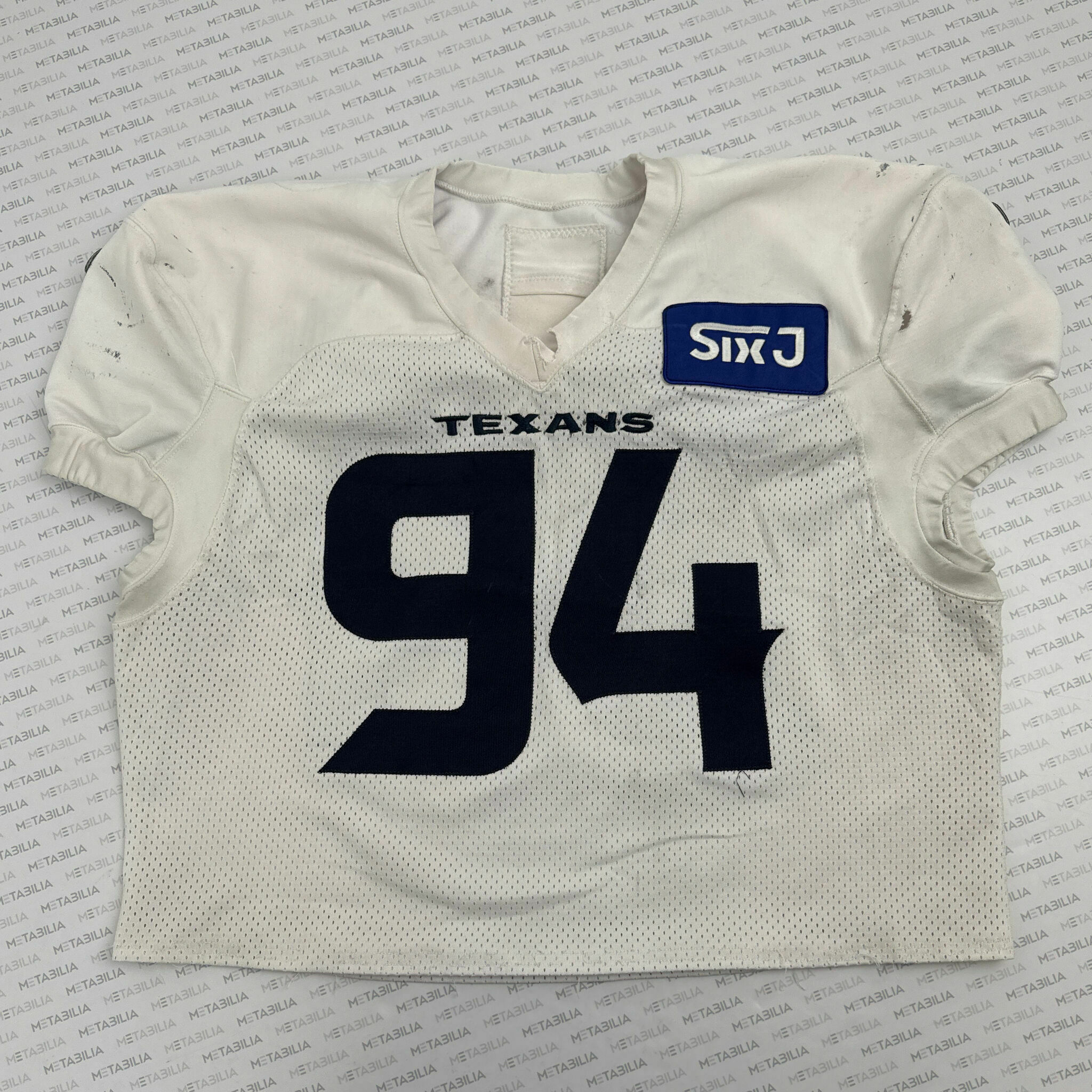 #94 Texans Practice-Worn Jersey