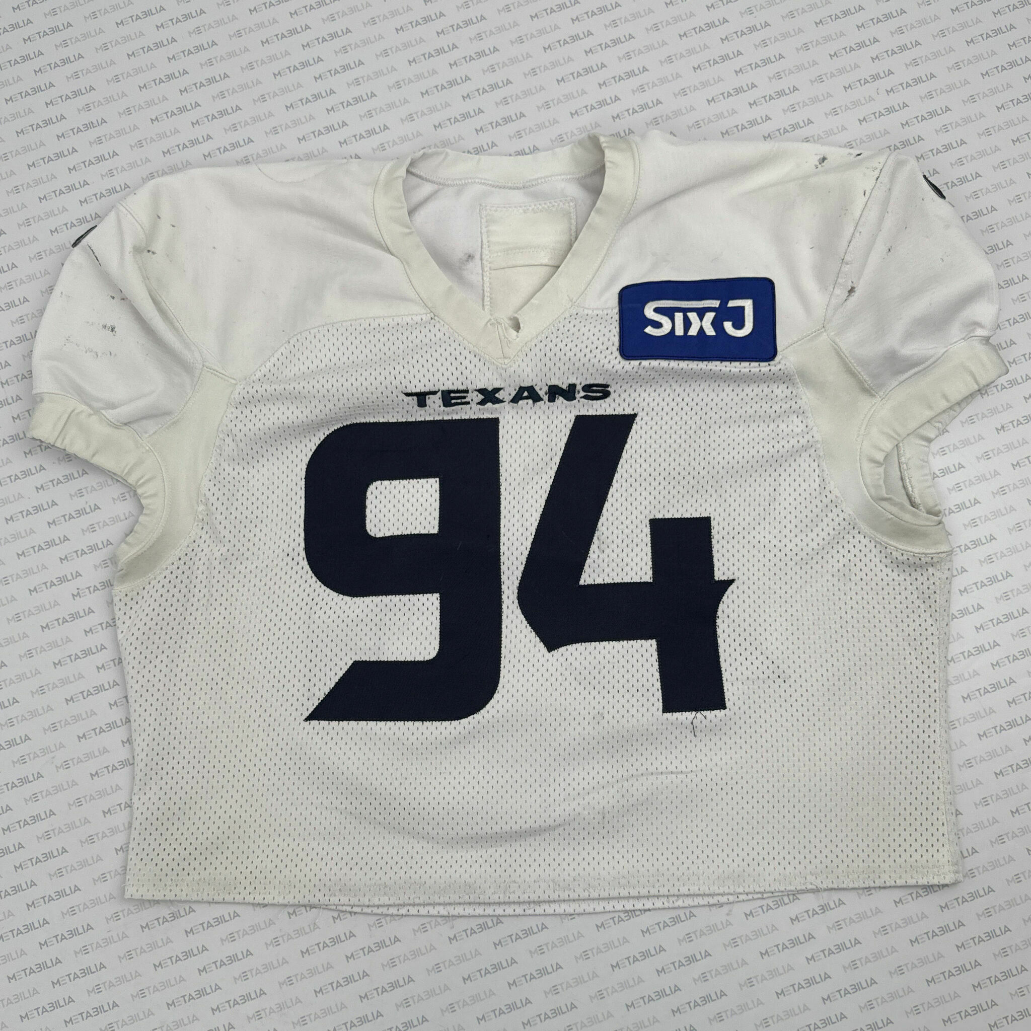 #94 Texans Practice-Worn Jersey