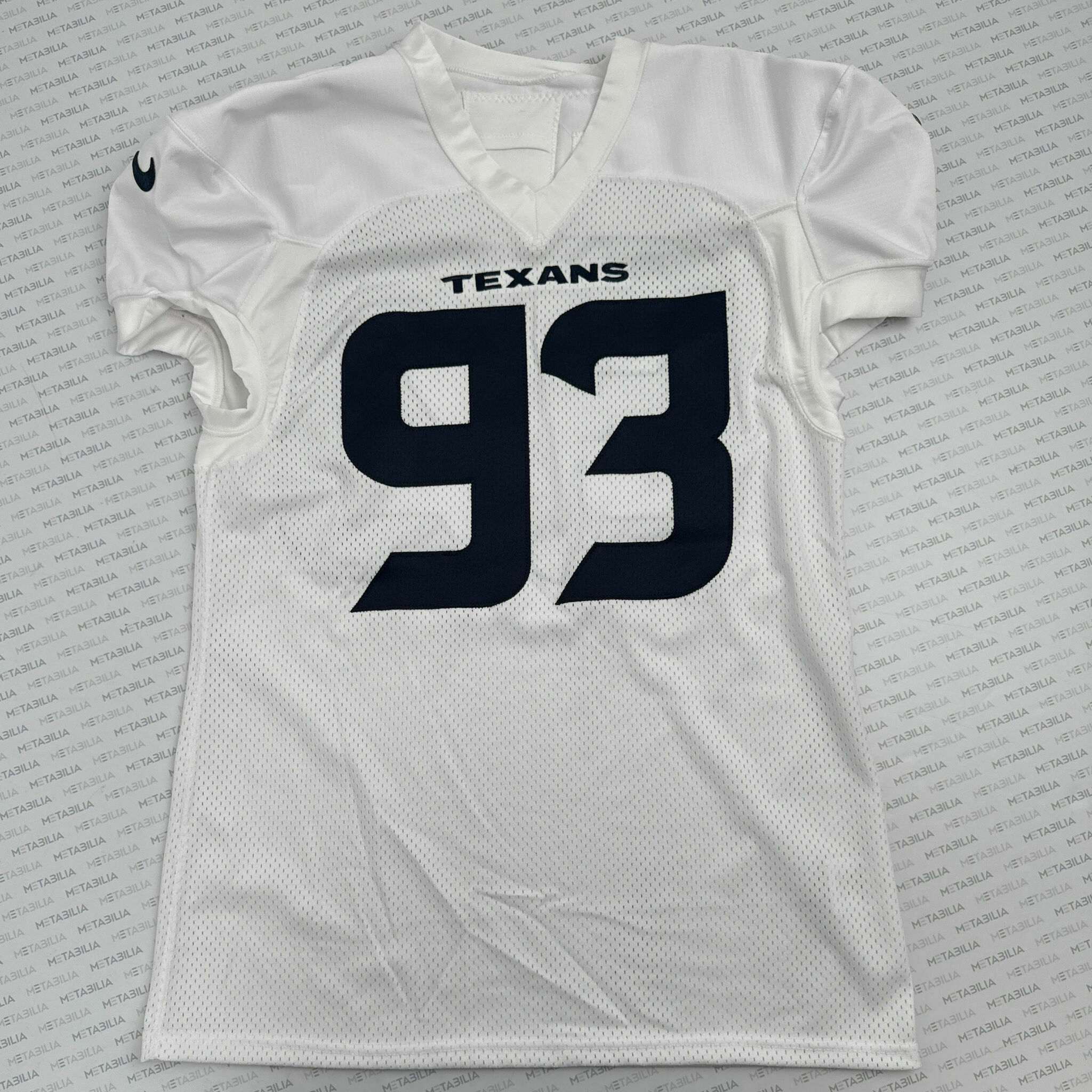 #93 Kurt Hinish Texans Practice-Worn Jersey