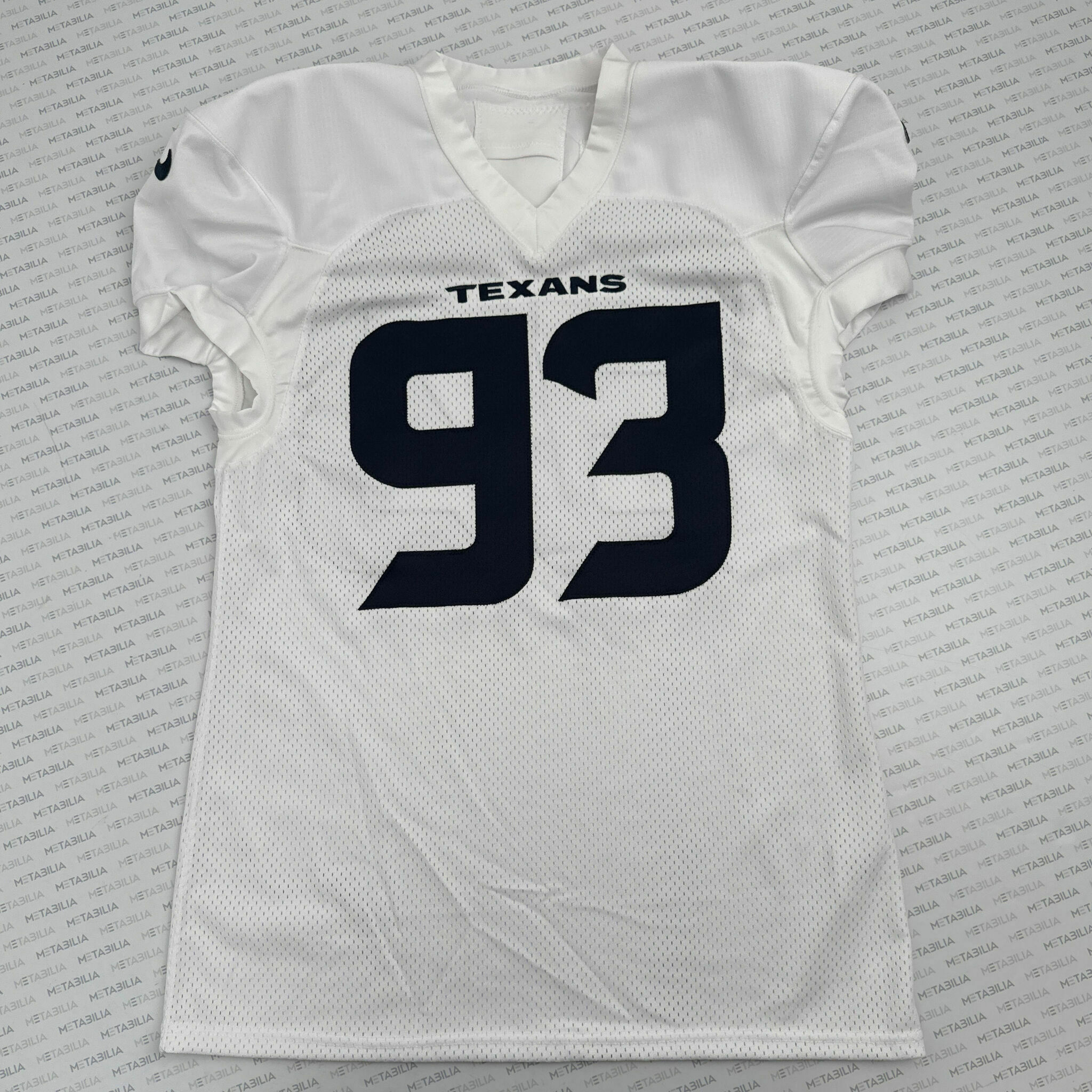 #93 Kurt Hinish Texans Practice-Worn Jersey