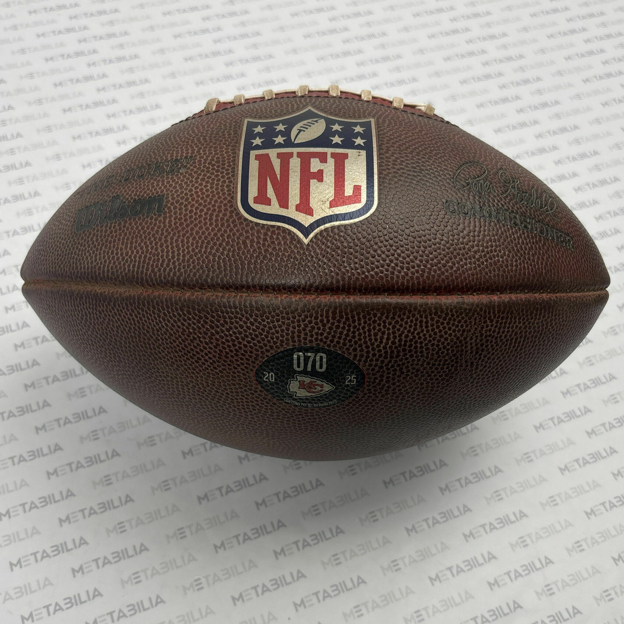 Chiefs Game-Used Ball #070 vs Lions
