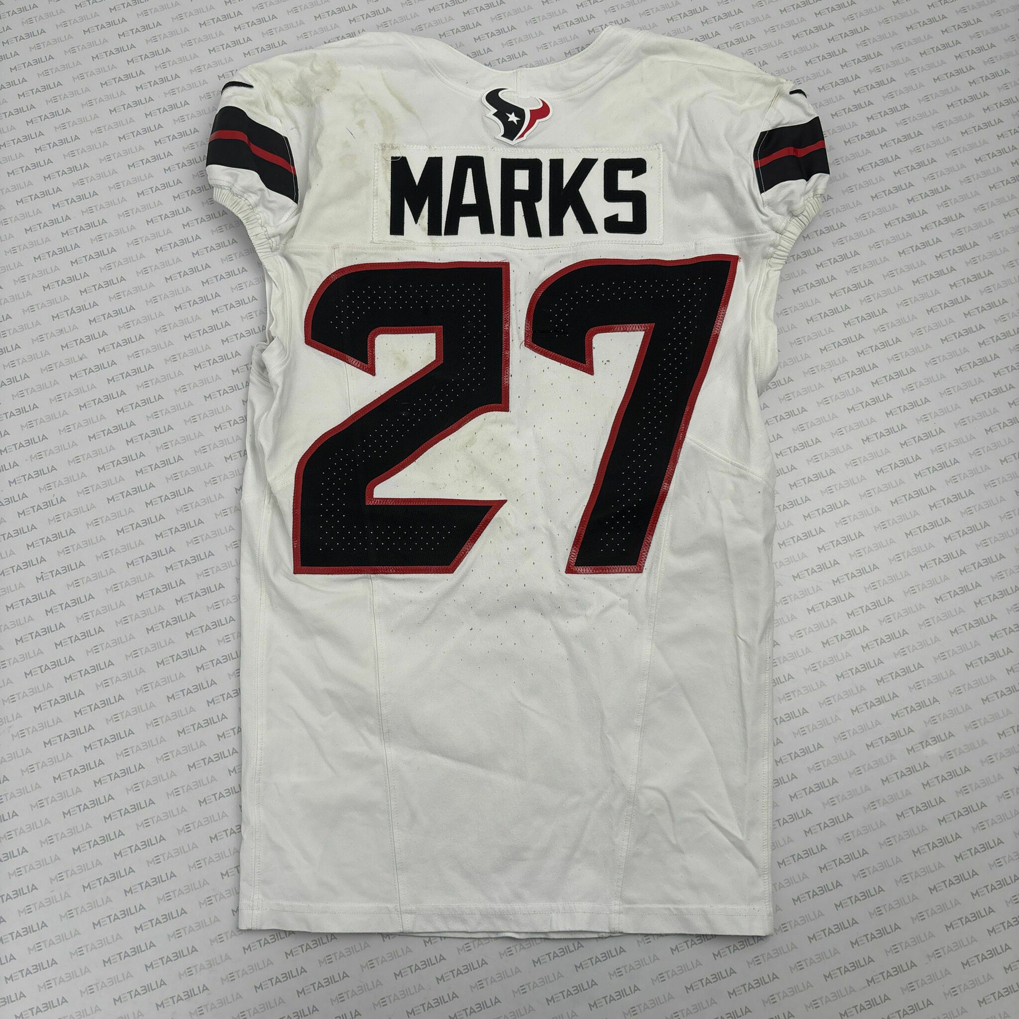 #27 Woody Marks Game-Worn Jersey vs BAL