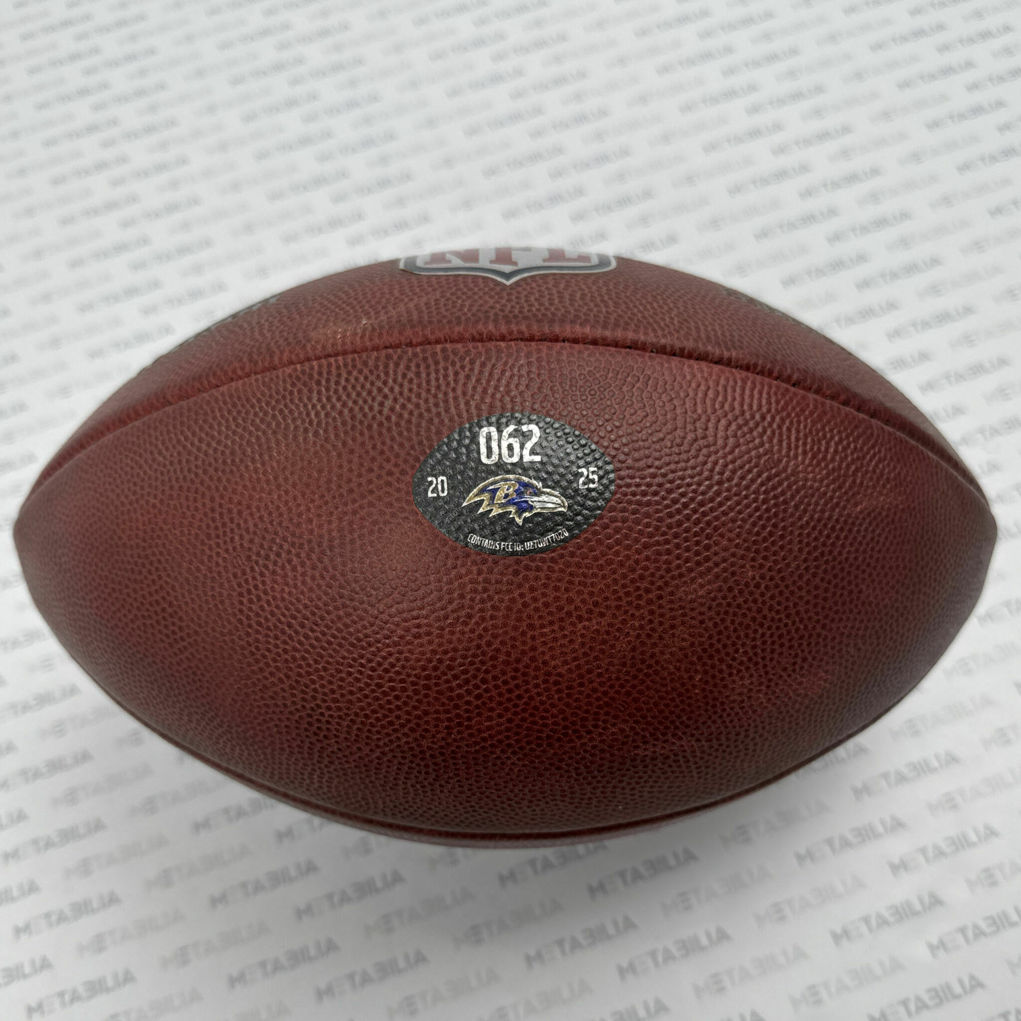 Ravens Game-Used Ball #062 vs Rams