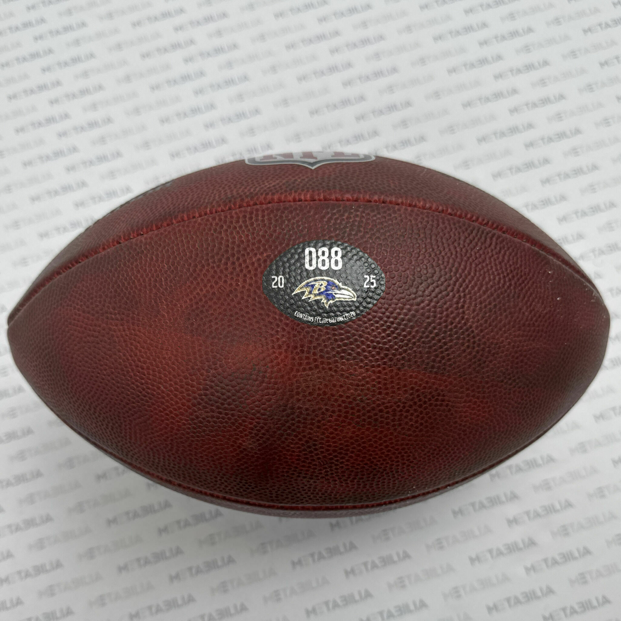 Ravens Game-Used Ball #088 vs Chiefs