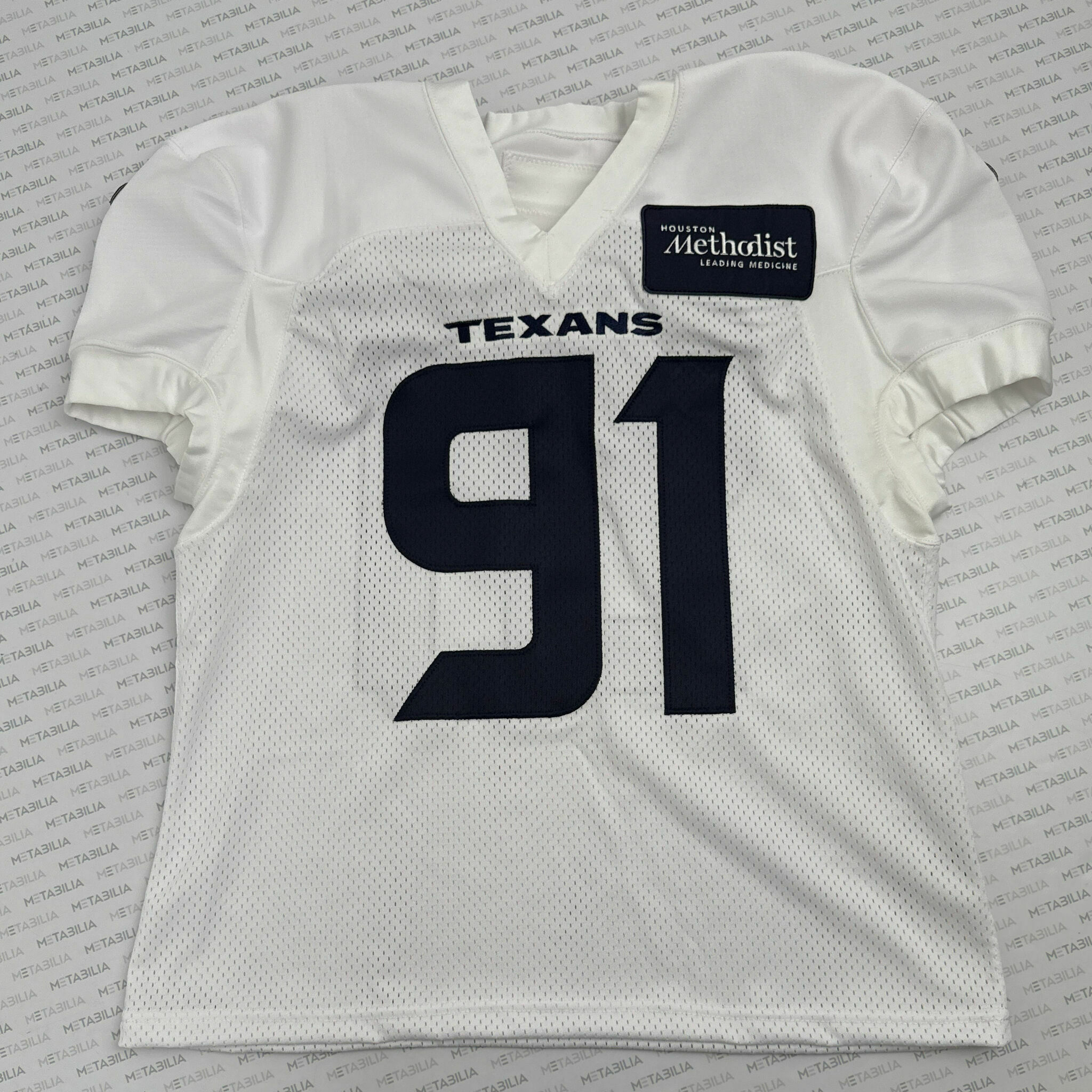 #91 Texans Practice-Worn Jersey