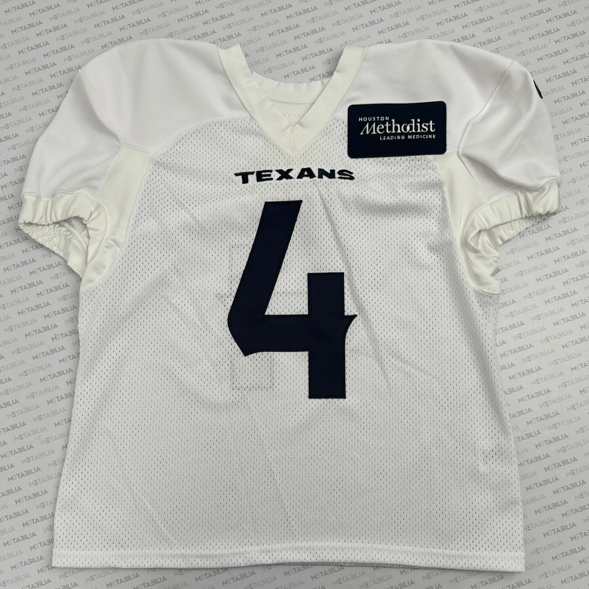 #4 Mike Ford Jr Texans Practice-Worn Jersey
