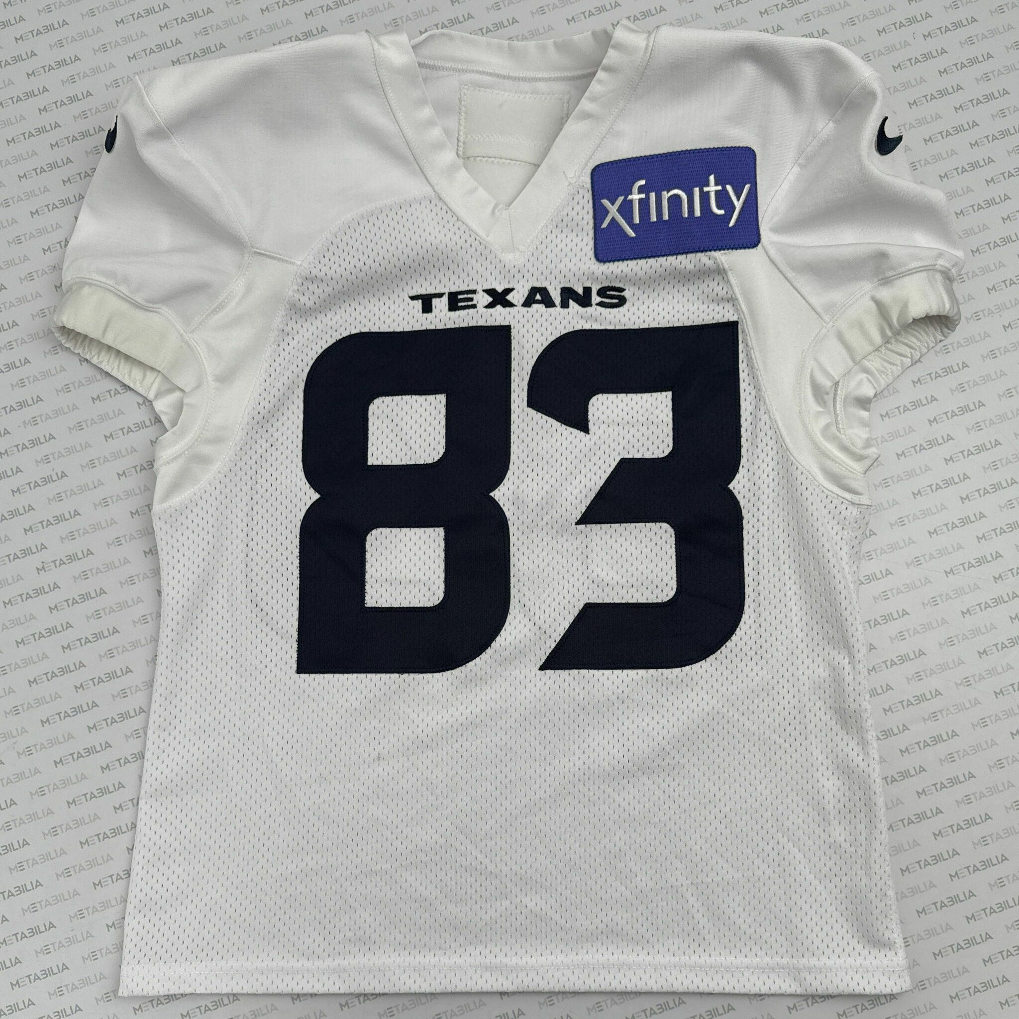 #83 Texans Practice-Worn Jersey