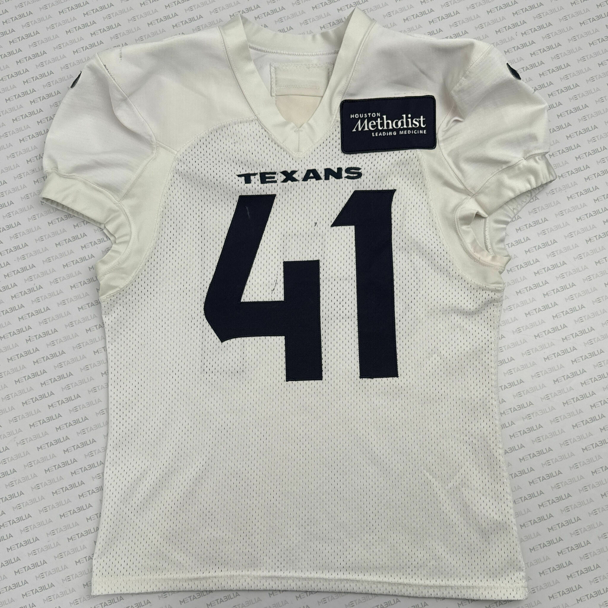 #41 Gregory Junior Texans Practice-Worn Jersey