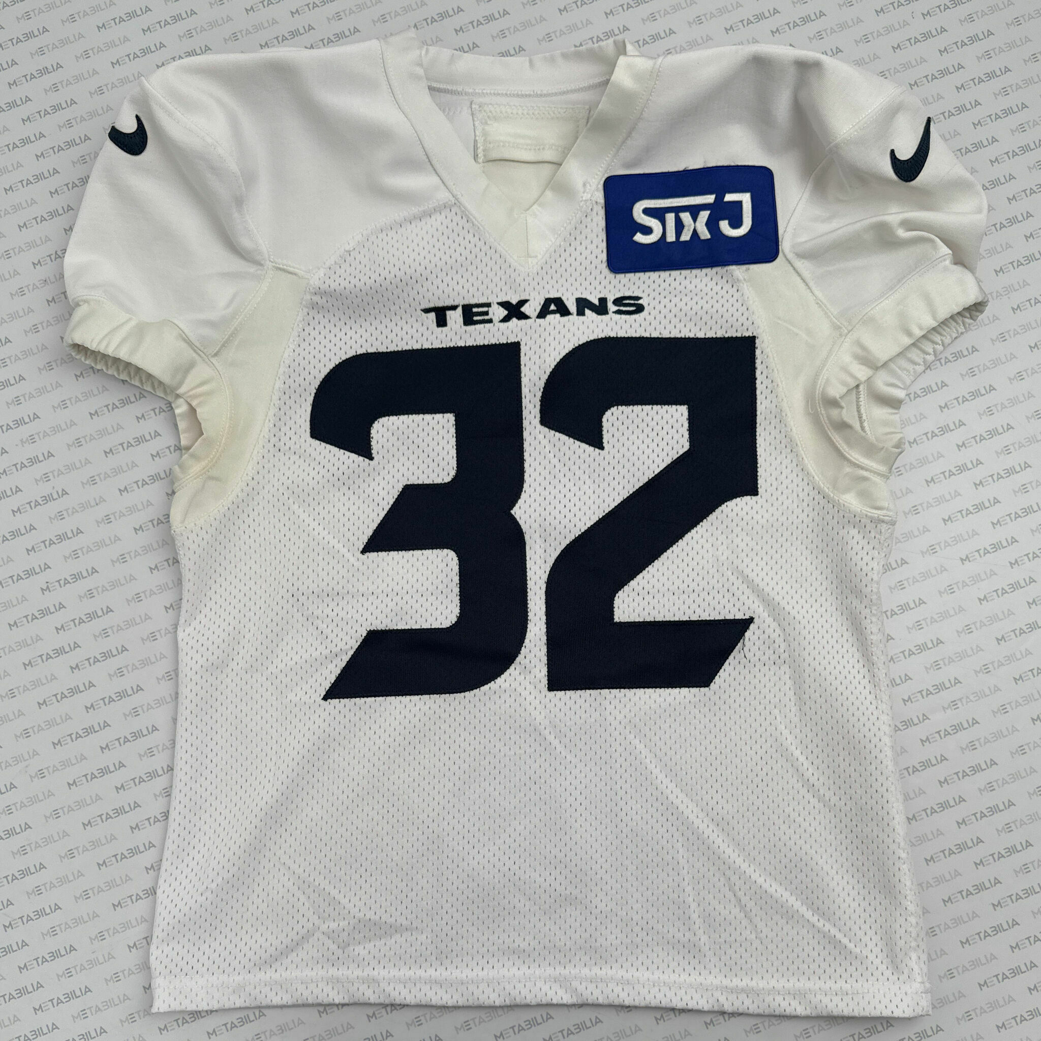 #32 Ka'dar Hollman Texans Practice-Worn Jersey