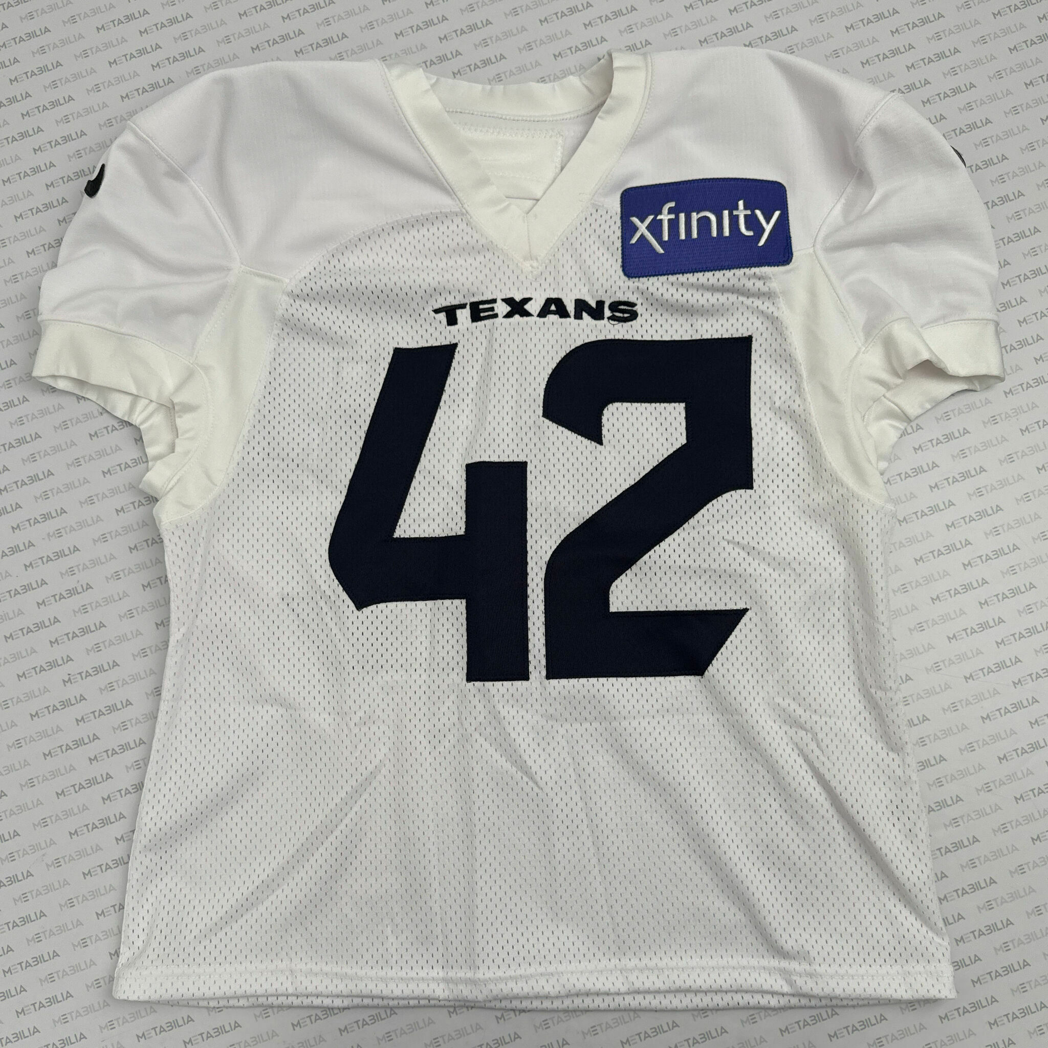 #42 Ossai Texans Practice-Worn Jersey