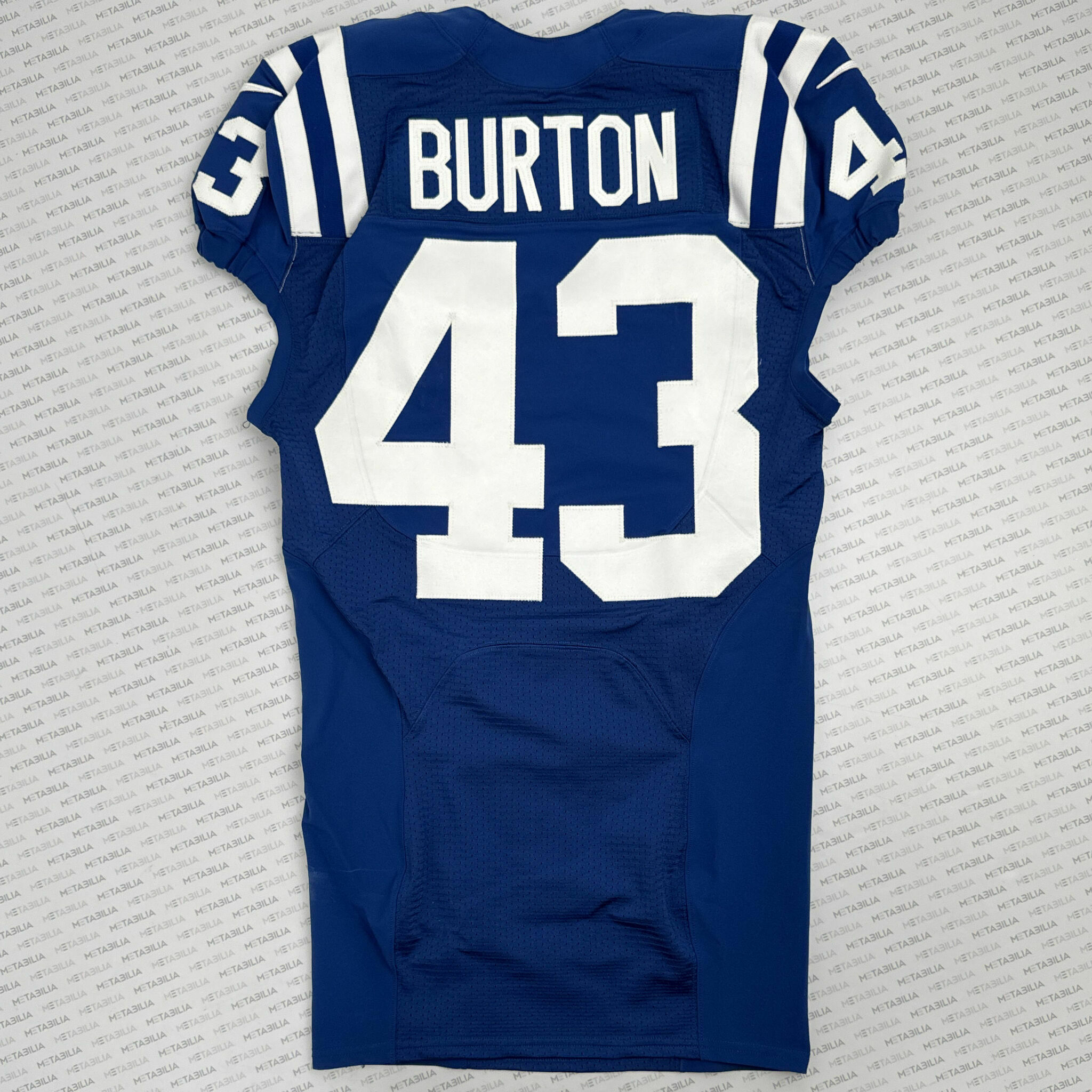 #43 Burton Team-Issued Blue Jersey
