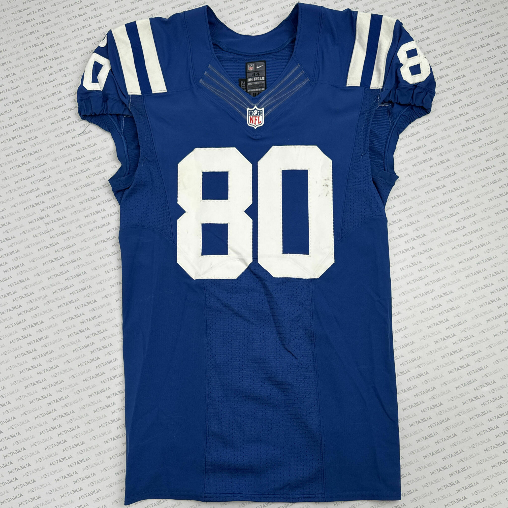 #80 McFarland Team-Issued Blue Jersey
