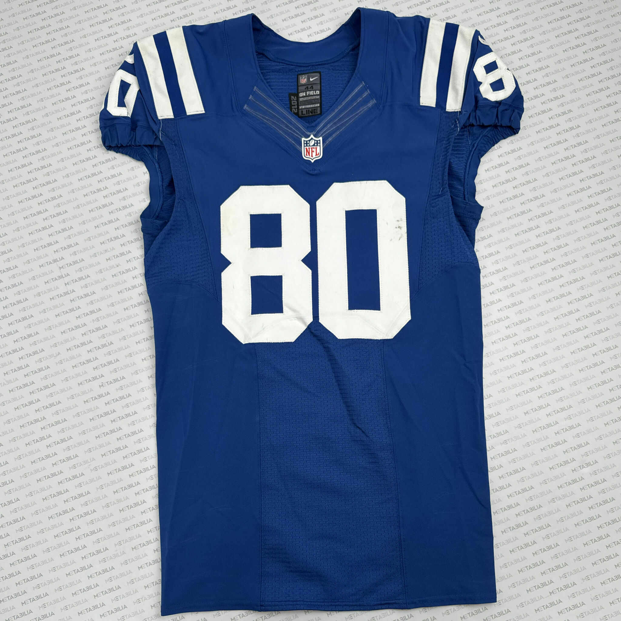 #80 McFarland Team-Issued Blue Jersey