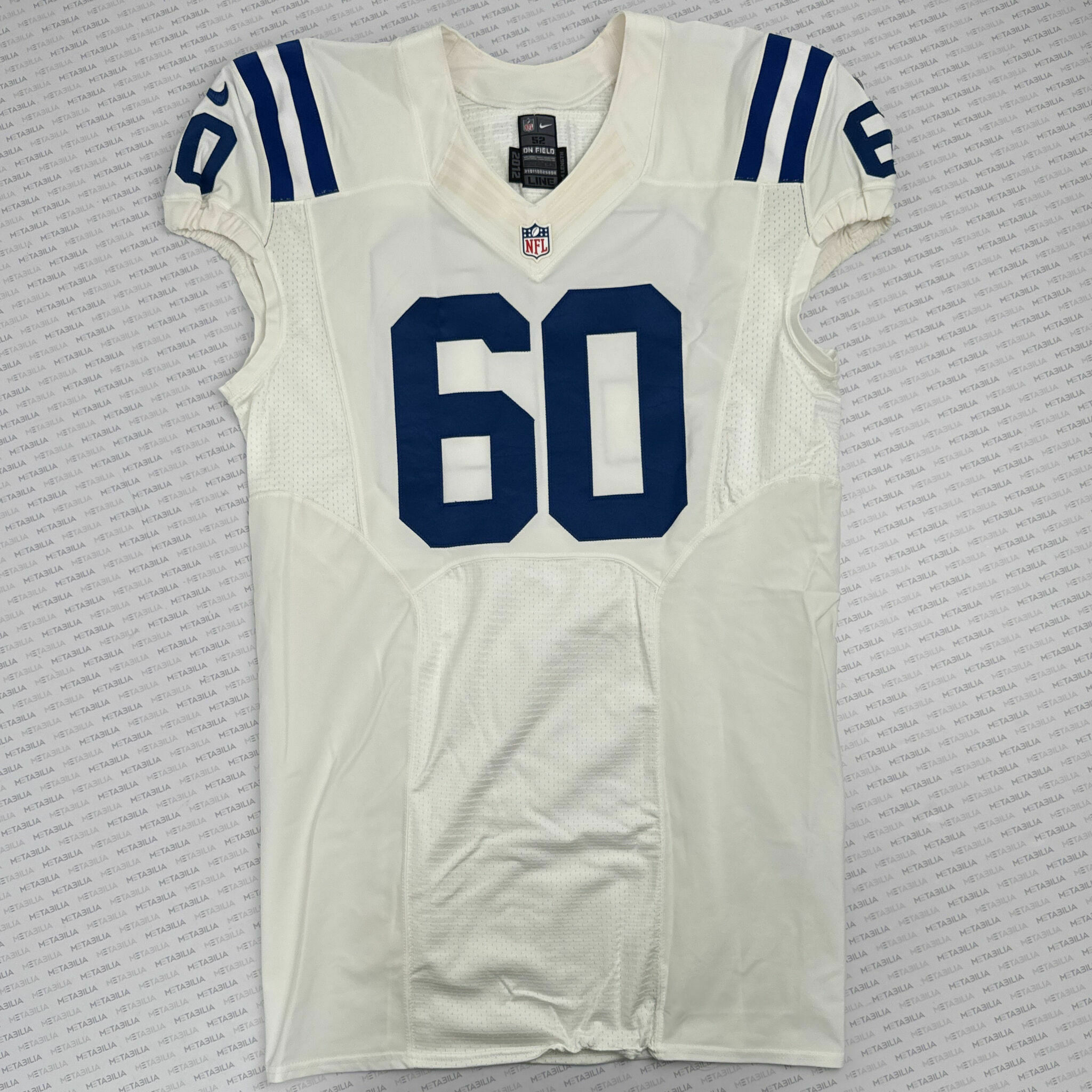 #60 Sowell Team-Issued White Jersey
