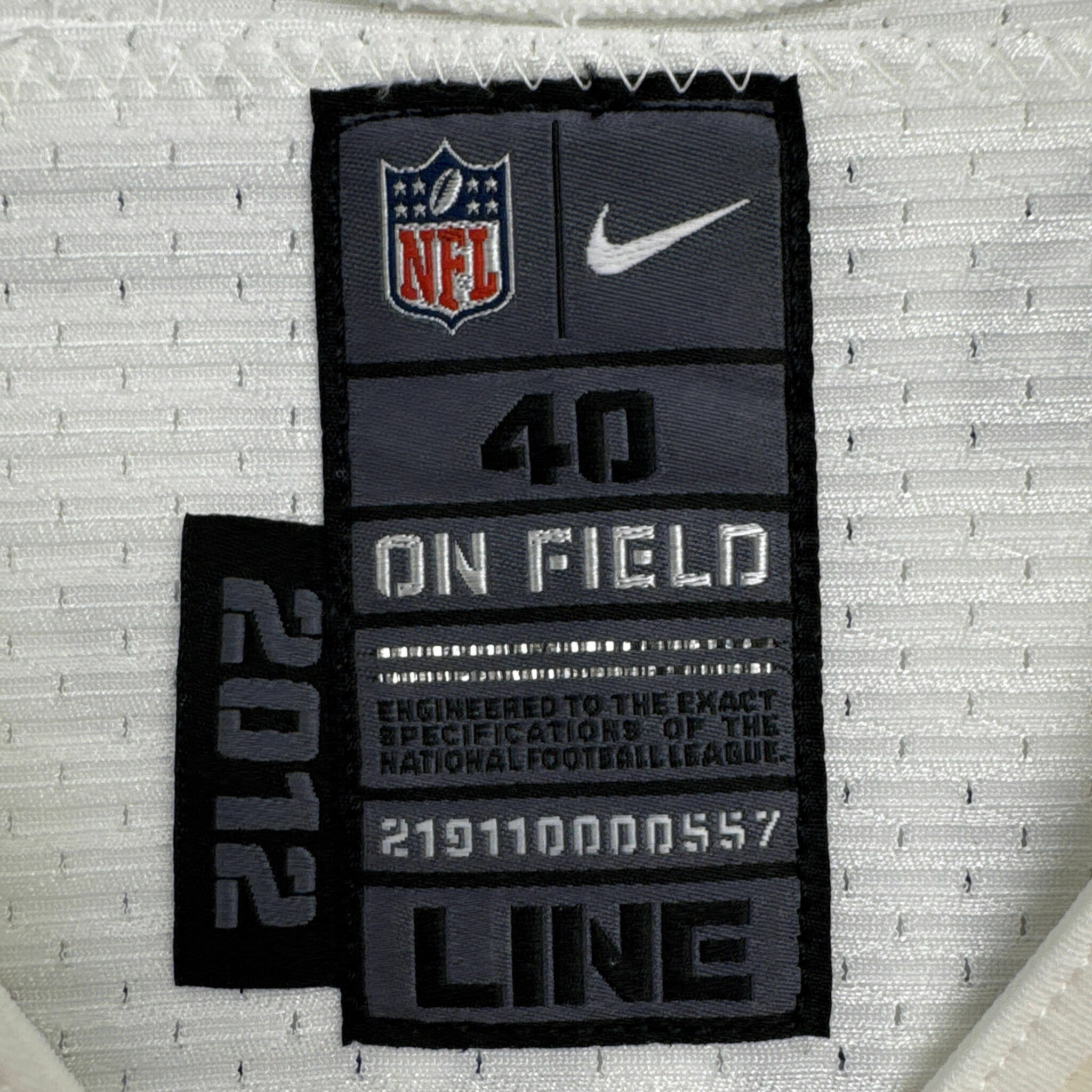 #49 Garret Sickels Team-Issued White Jersey