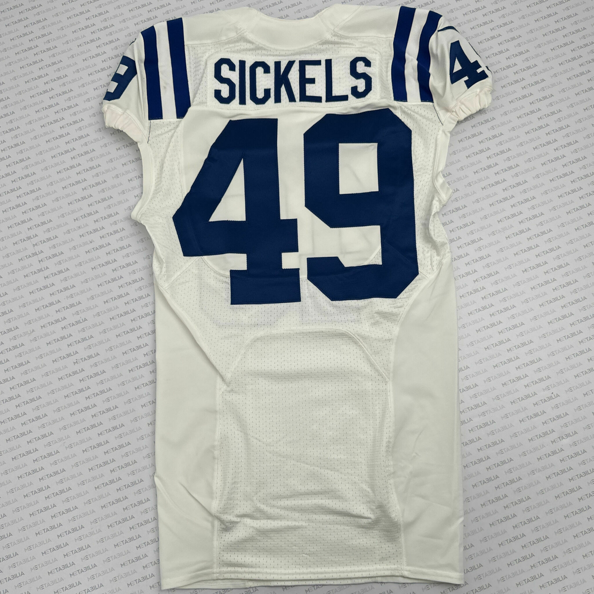 #49 Garret Sickels Team-Issued White Jersey