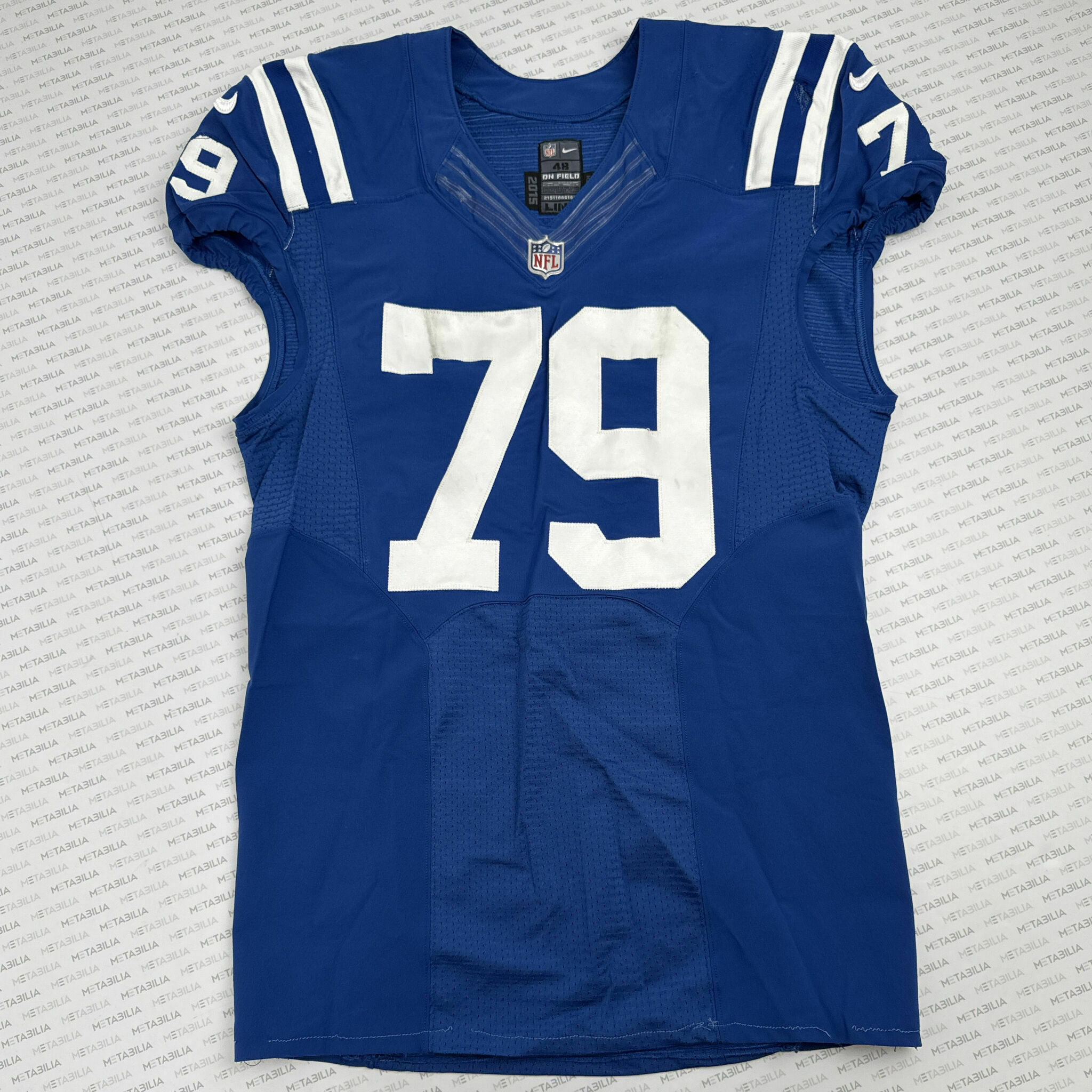#79 Garcia Team-Issued Blue Jersey