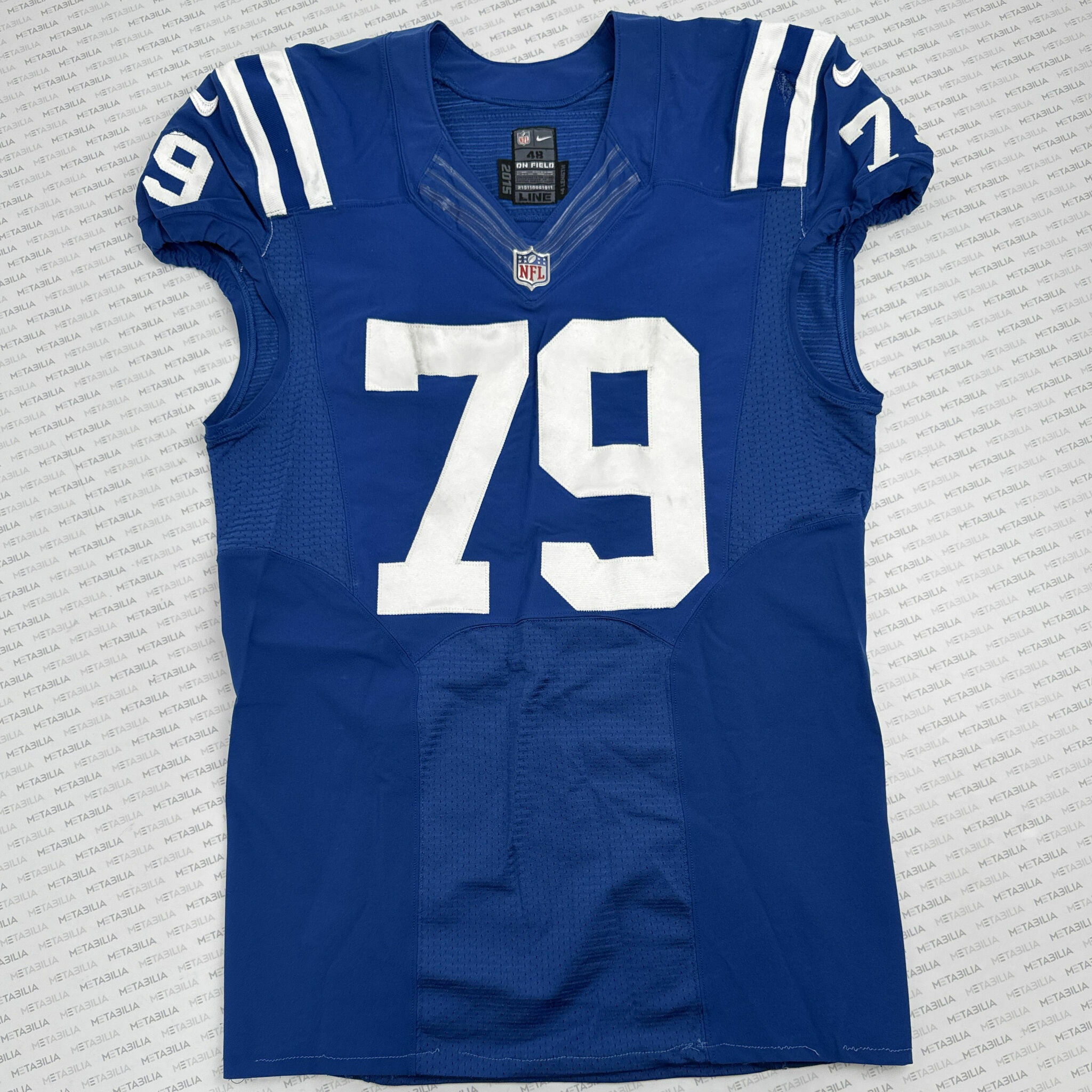 #79 Garcia Team-Issued Blue Jersey
