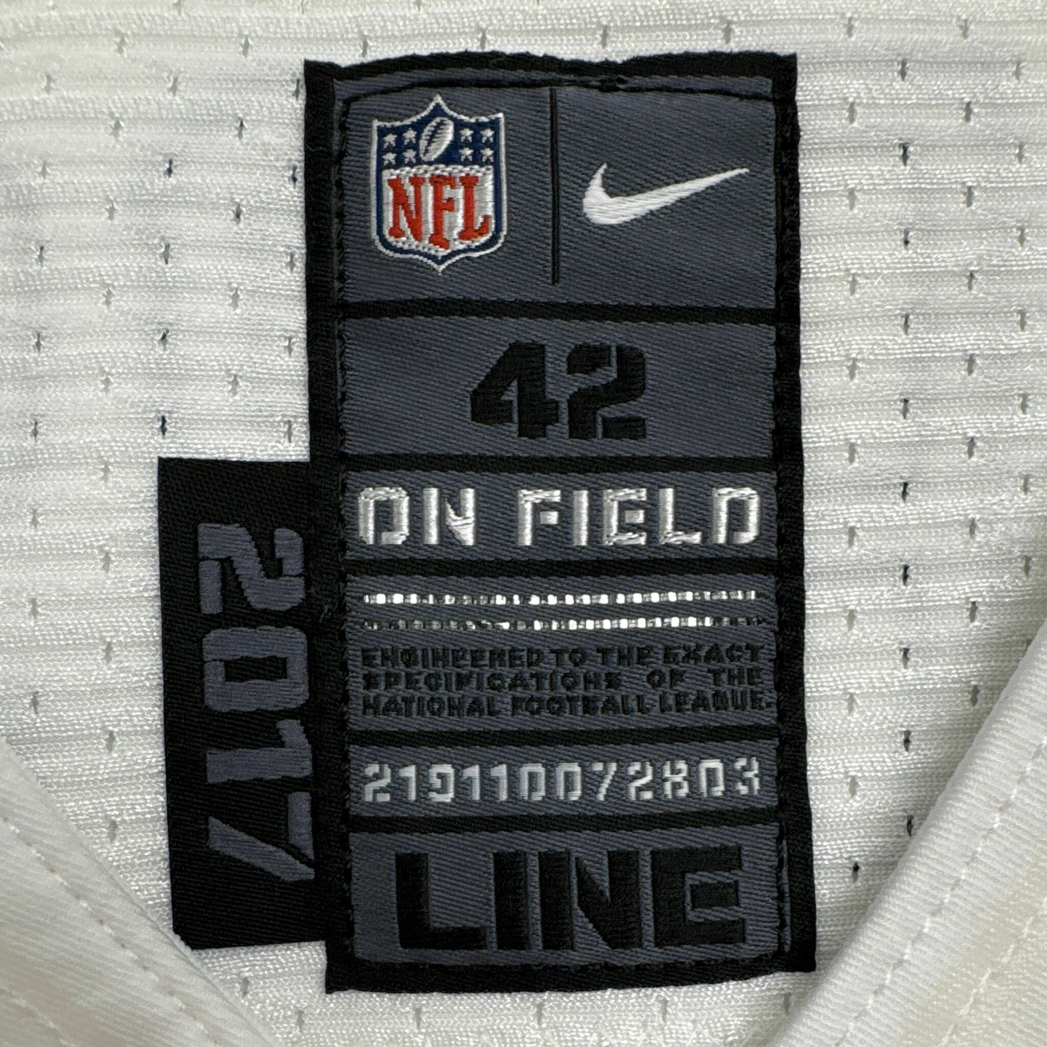 #83 Anderson Team-Issued White Jersey