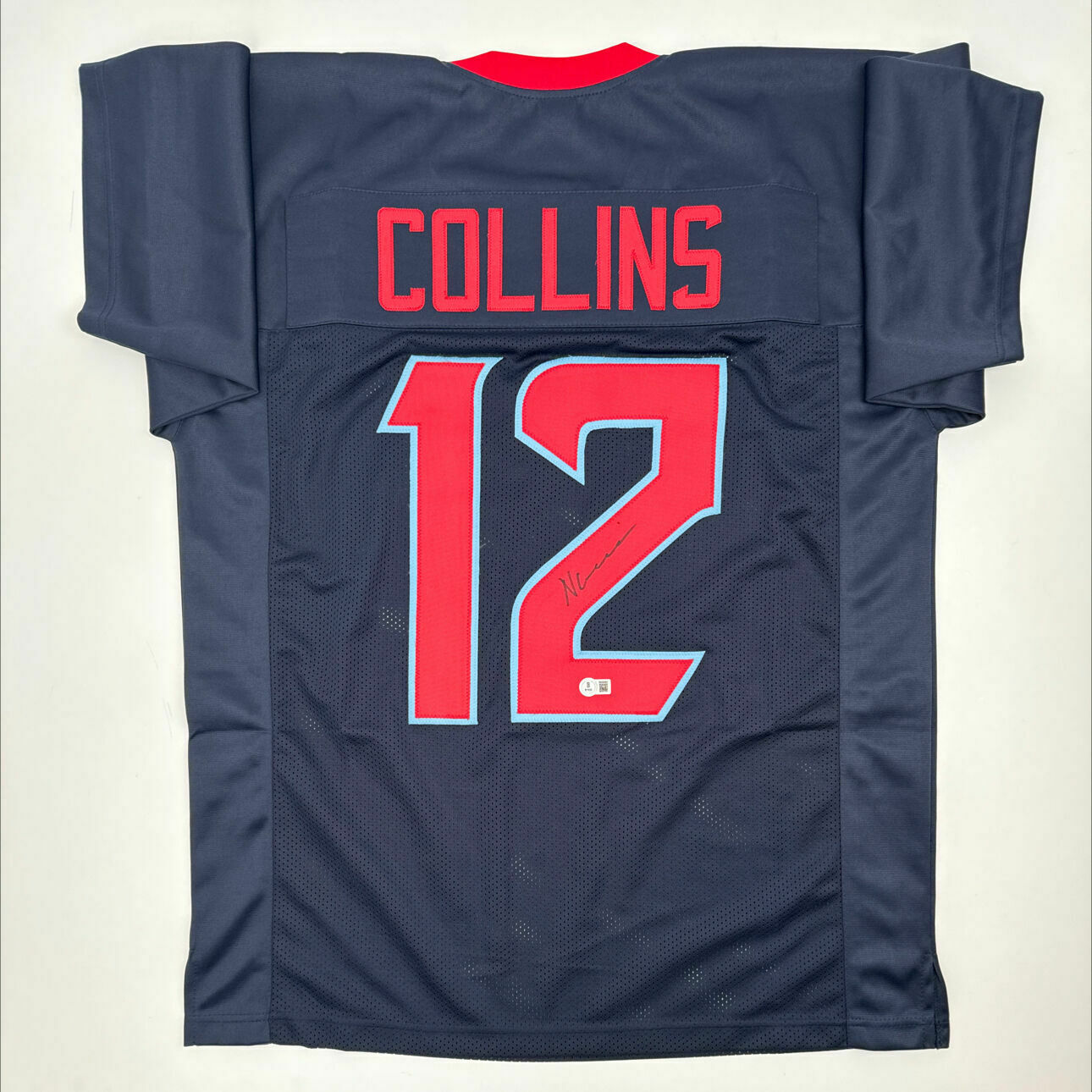 Nico Collins Signed Color Rush Custom Jersey