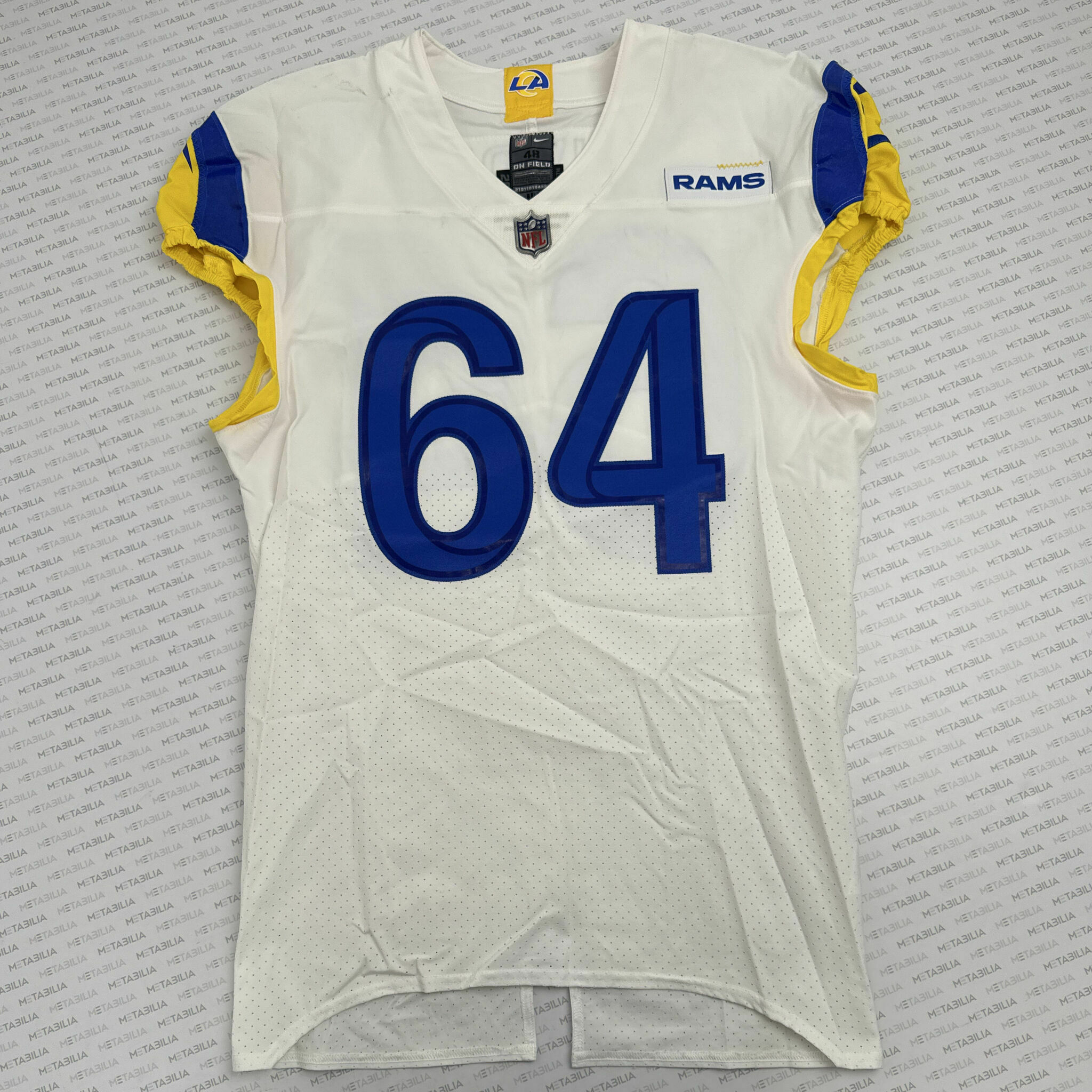 # 64 Jack Snyder 2021 Game-Issued Jersey