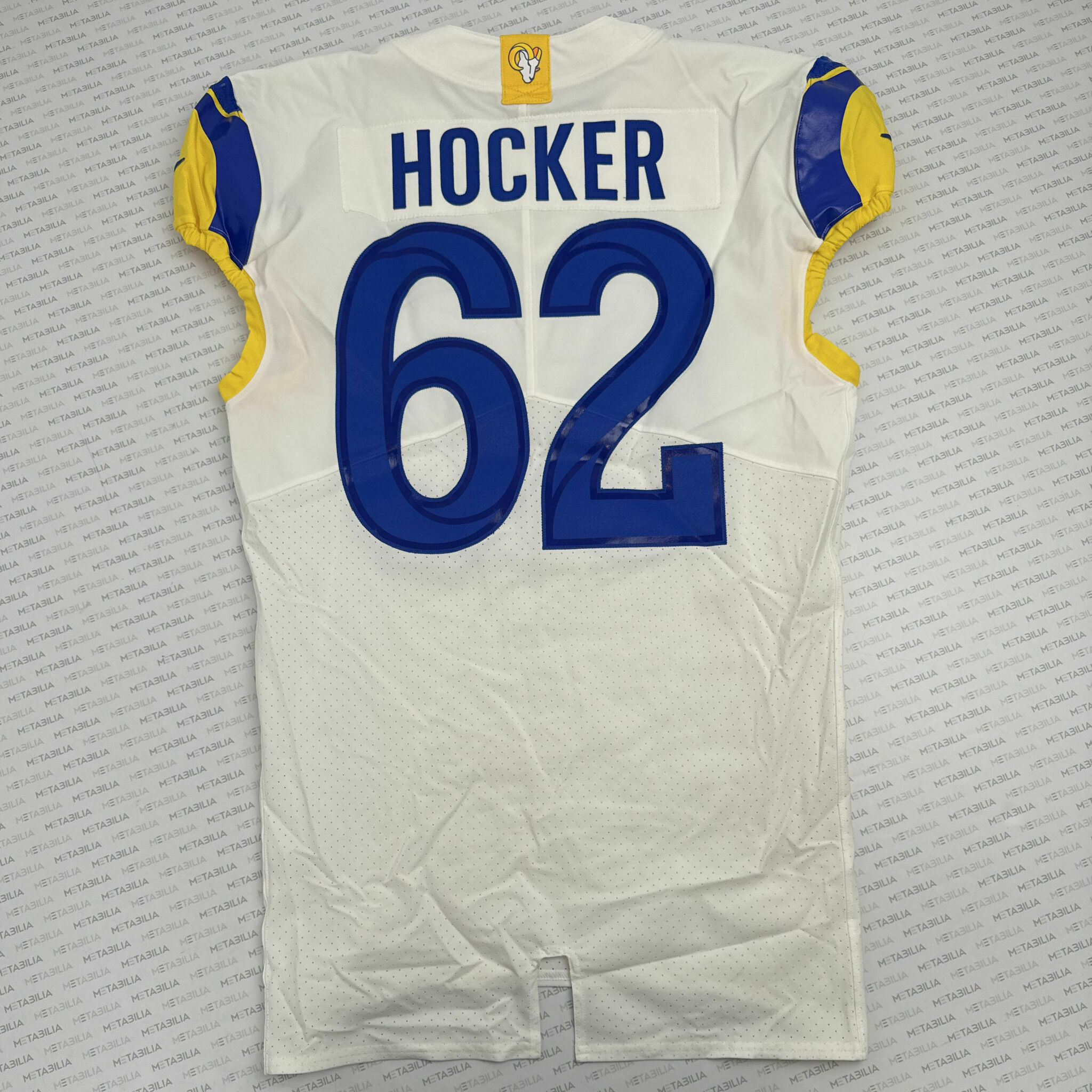 # 62 Jared Hocker 2021 Game-Issued Jersey