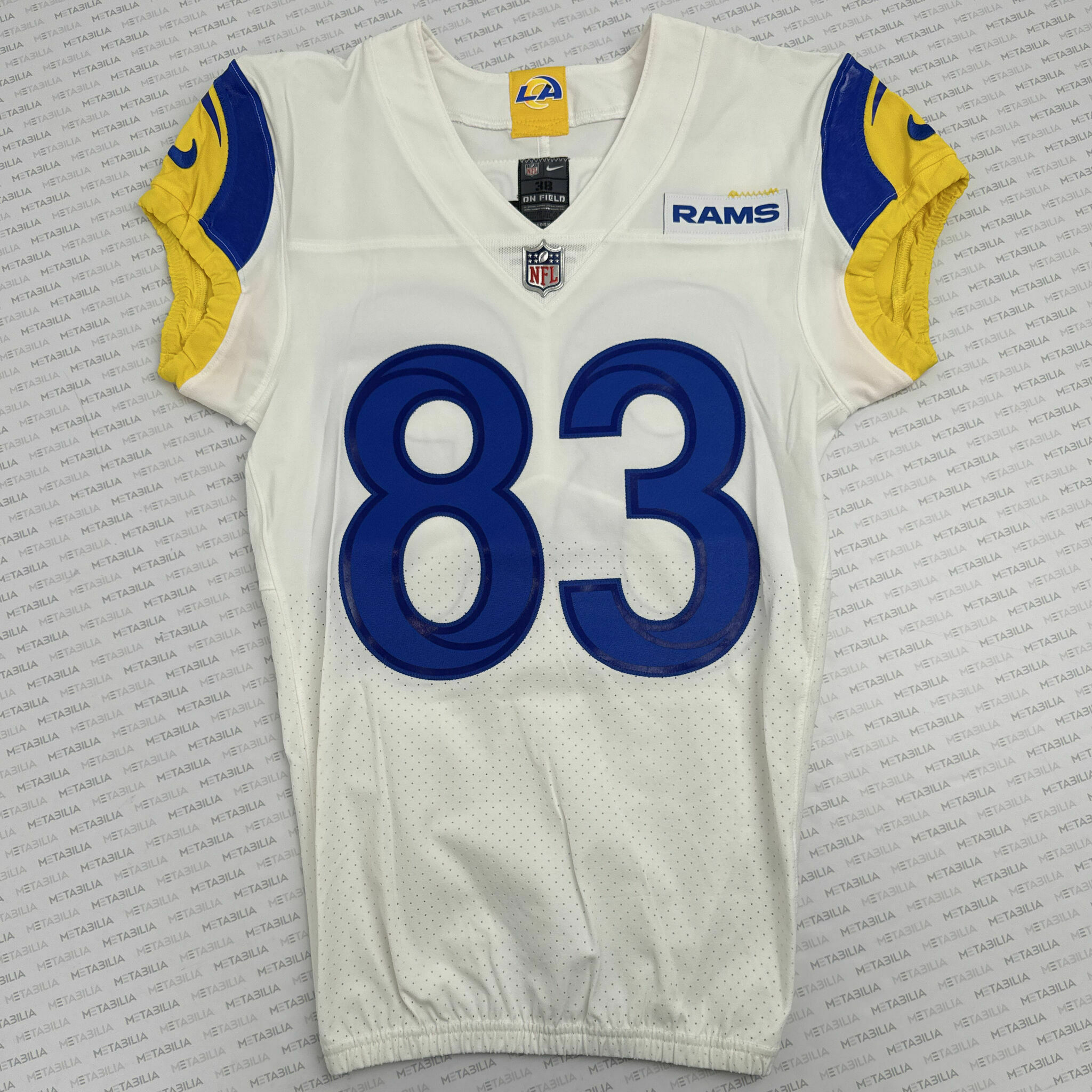 #83 Trishton Jackson 2021 Game-Issued Jersey