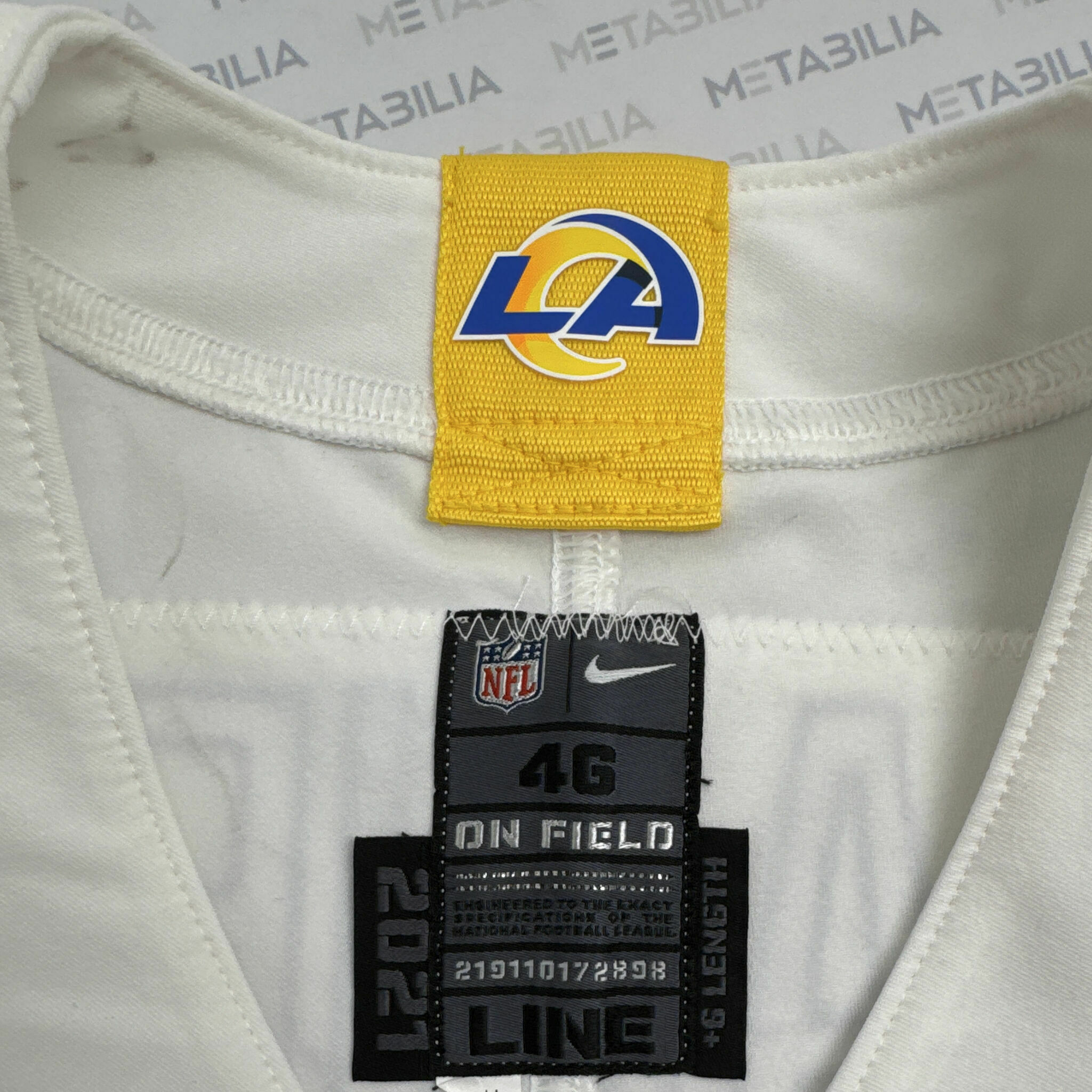 # 91 Greg Gaines 2021 Game-Issued Jersey