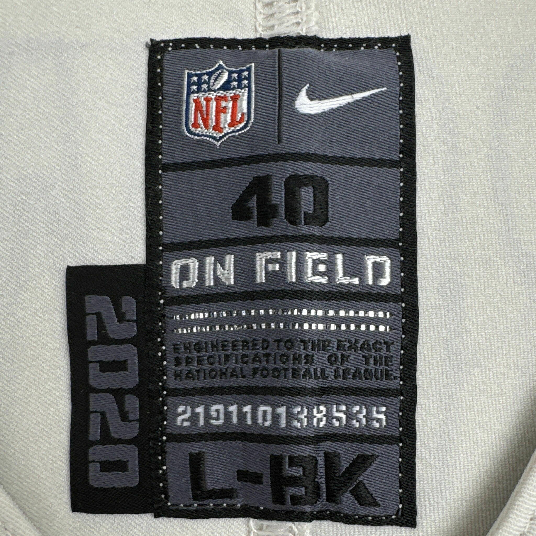 # 41 Malcom Brown 2020 Game-Issued Jersey