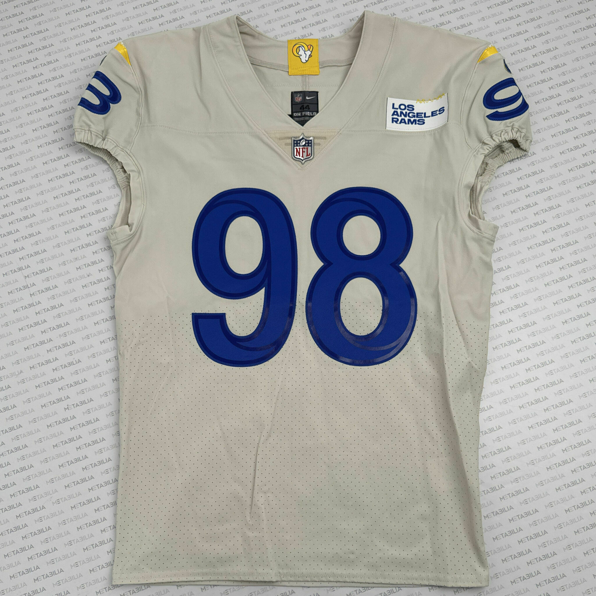 # 98 Eric Banks 2020 Game-Issued Jersey