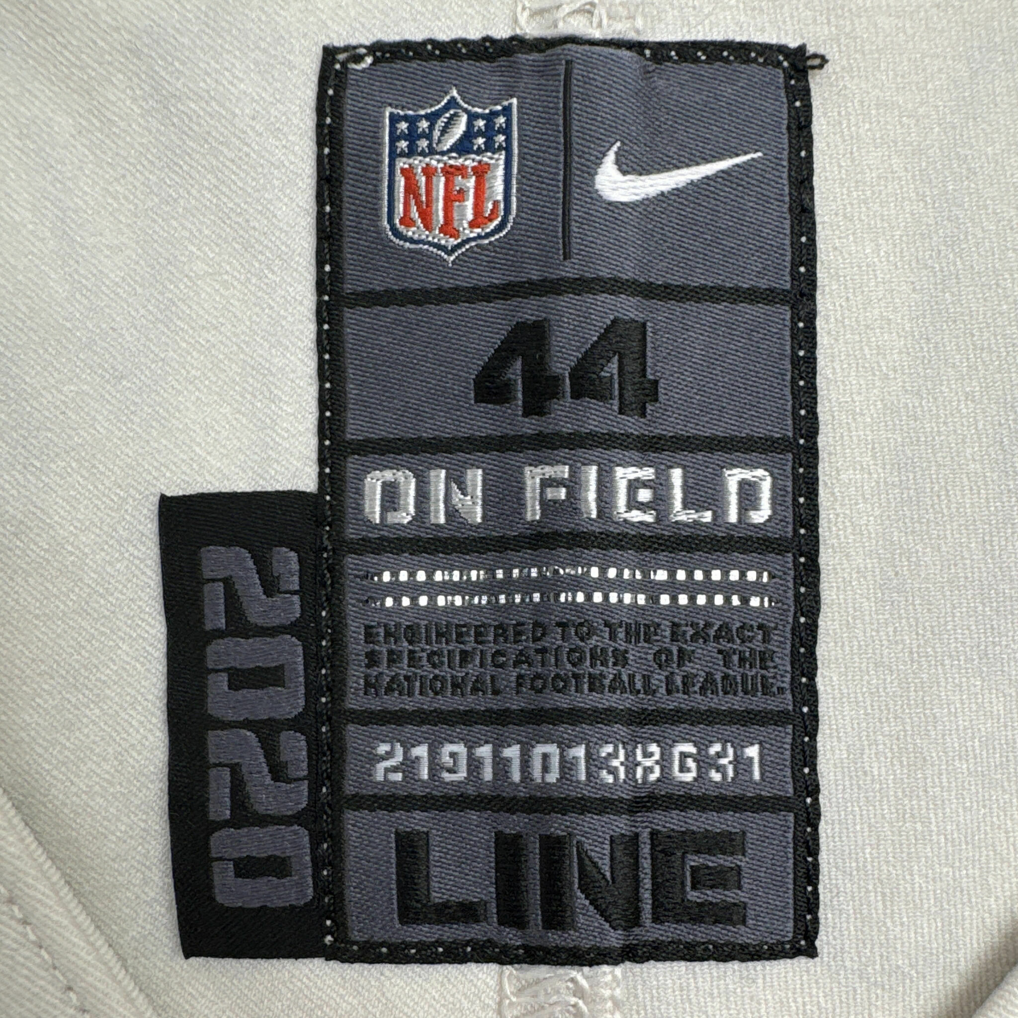 # 98 Eric Banks 2020 Game-Issued Jersey