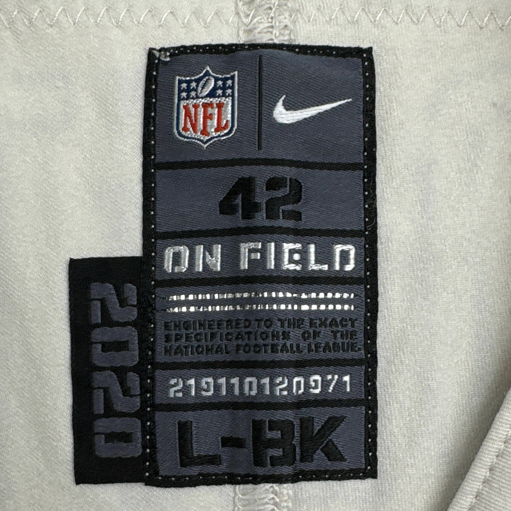 # 95 Jachai Polite 2020 Game-Issued Jersey