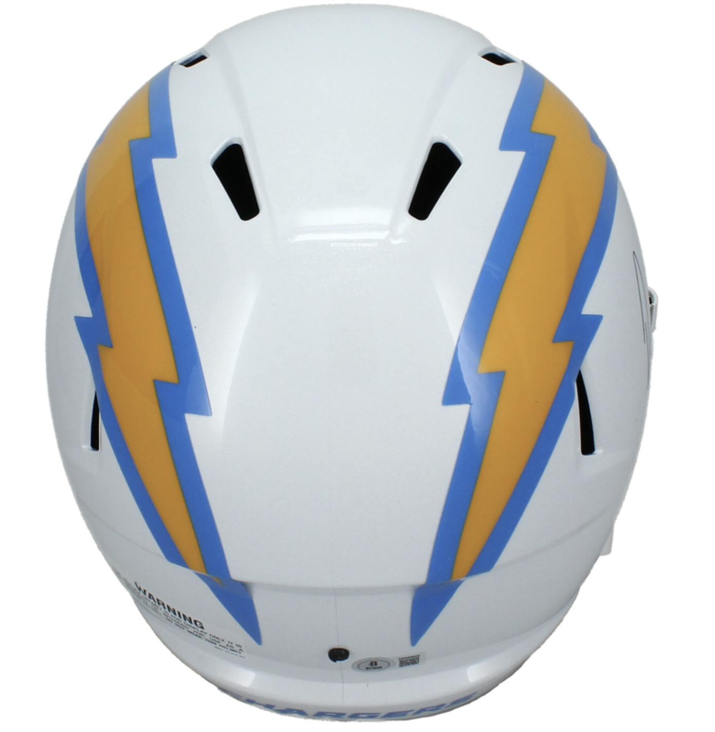 Omarion Hampton Autographed Los Angeles Chargers Full Size Speed Helmet Beckett