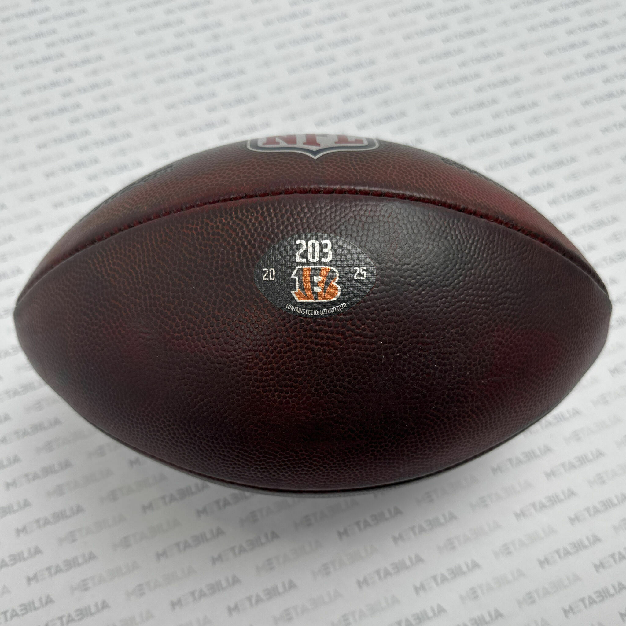 Bengals Game-Used Ball #203 vs Broncos