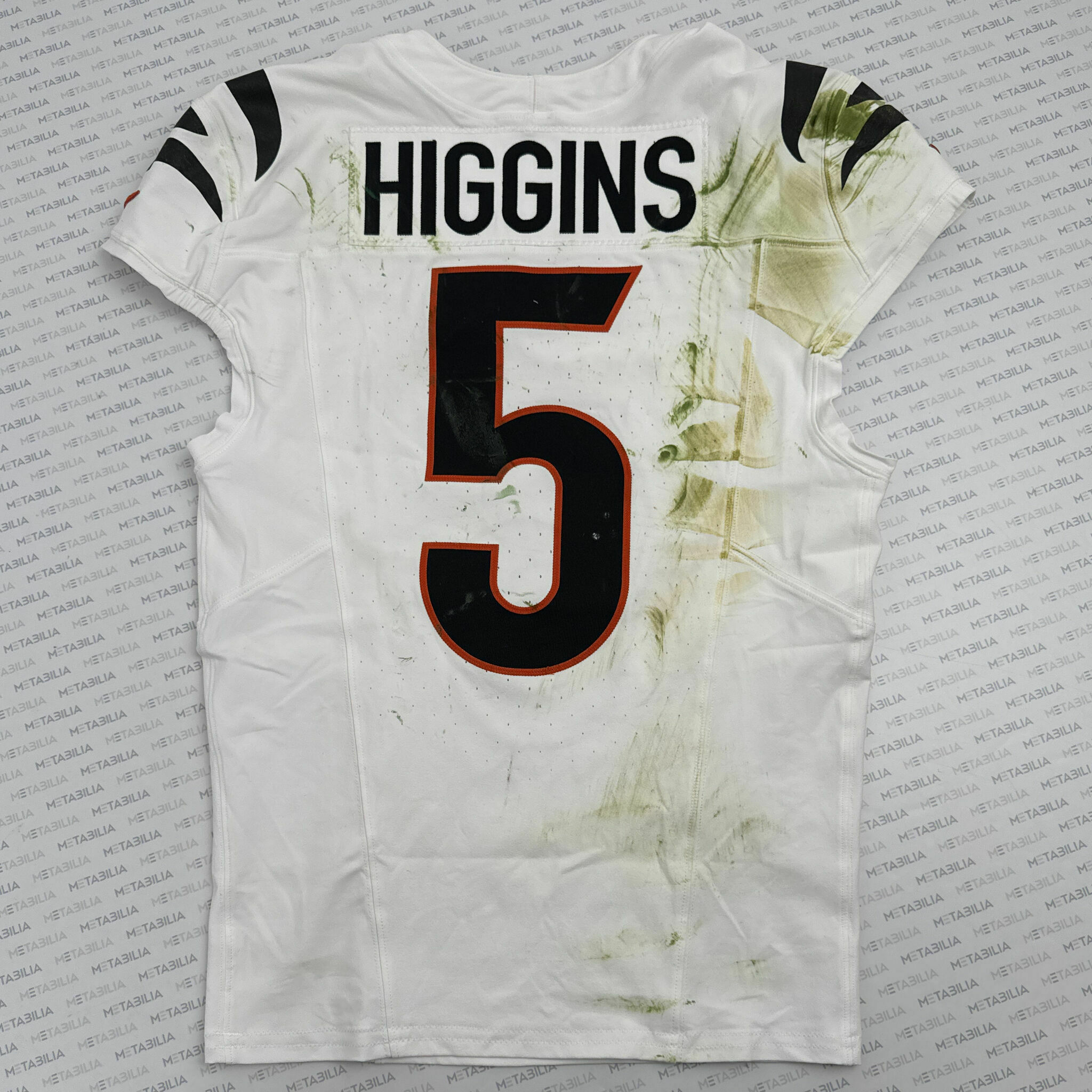#5 Tee Higgins Game-Worn Jersey vs Packers