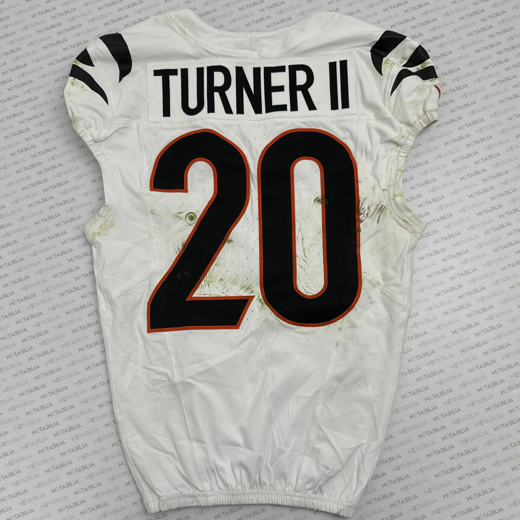 #20 DJ Turner II Game-Worn Jersey vs Packers