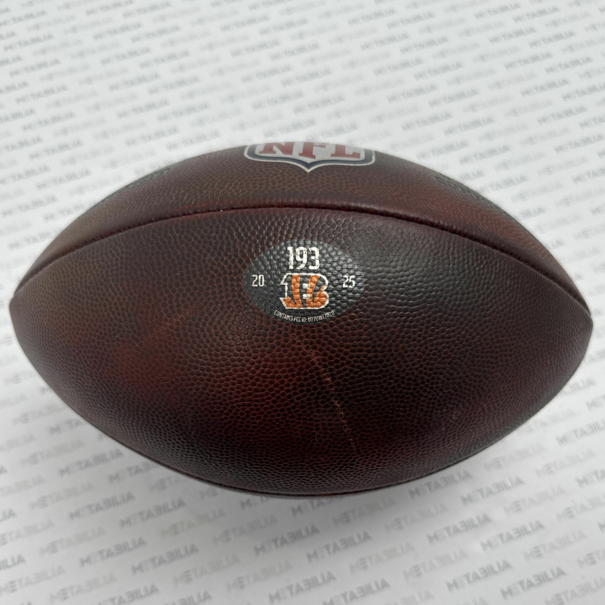 Bengals Game-Used Ball #193  vs Lions
