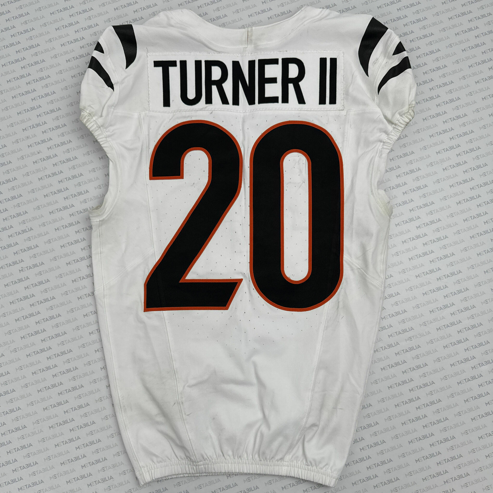 #20 DJ Turner II Game-Worn Jersey vs Steelers