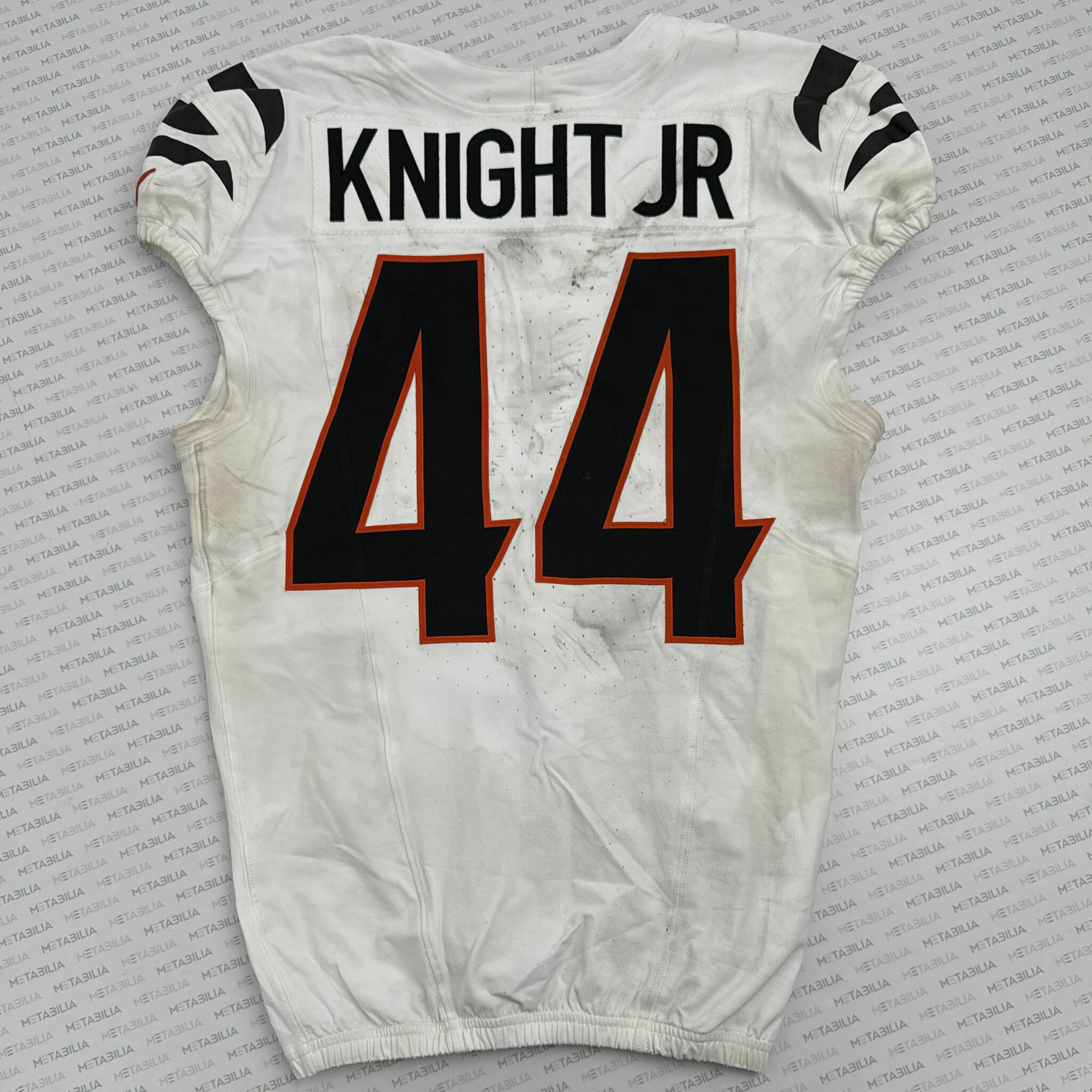 #44 Demetrius Knight Jr. Game-Worn Jersey vs Steelers