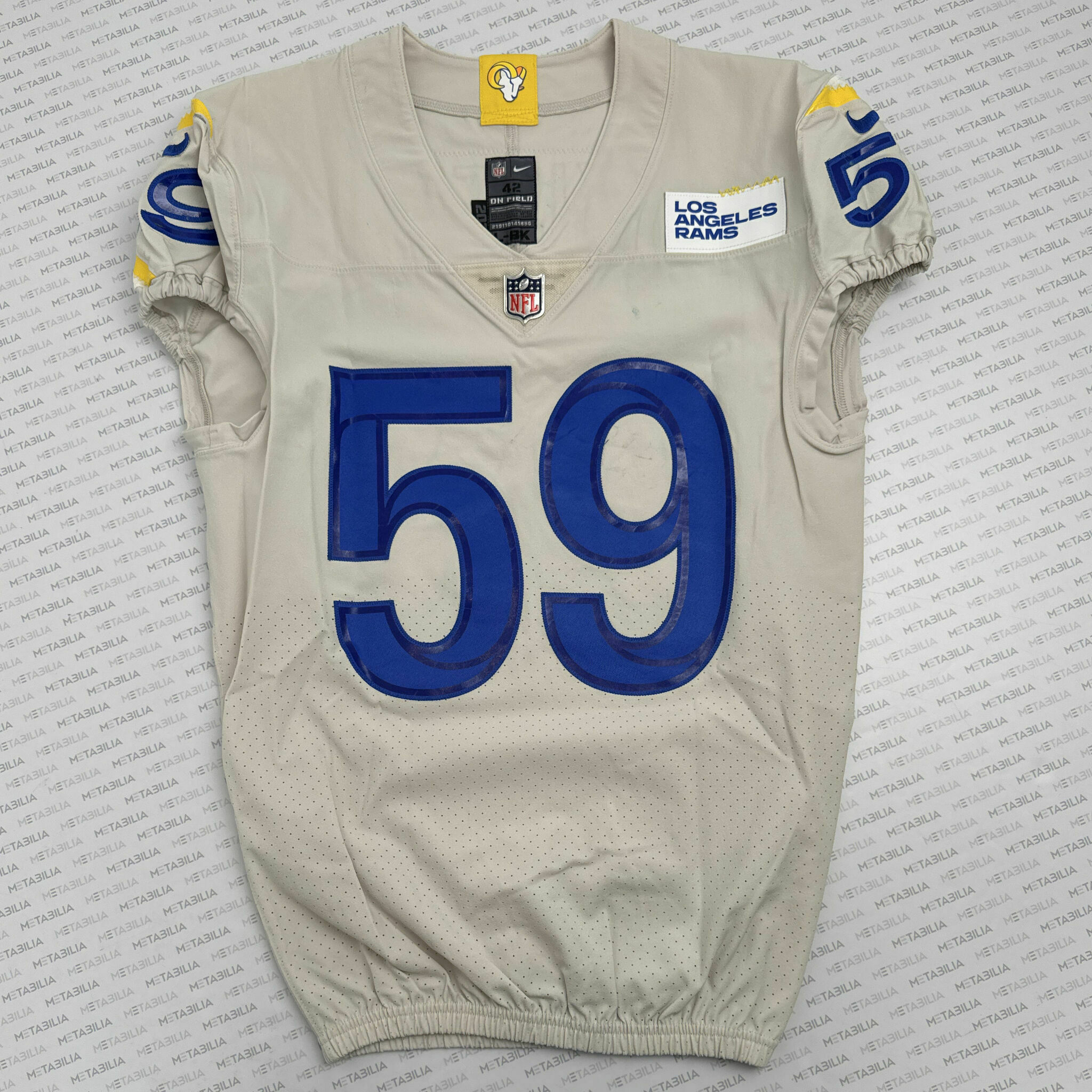 # 59 Micah Kiser 2020 Game-Issued Jersey