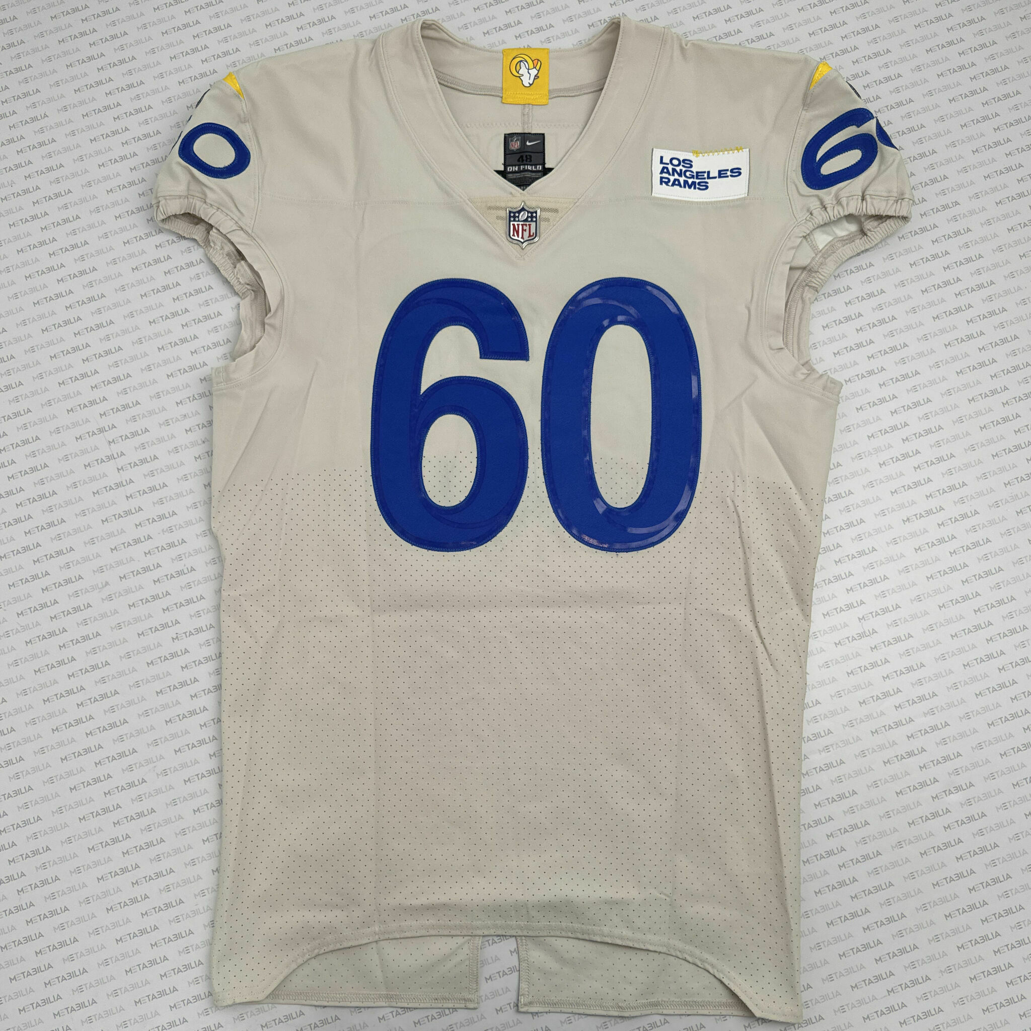 # 60 Jeremiah Kolone 2020 Game-Issued Jersey
