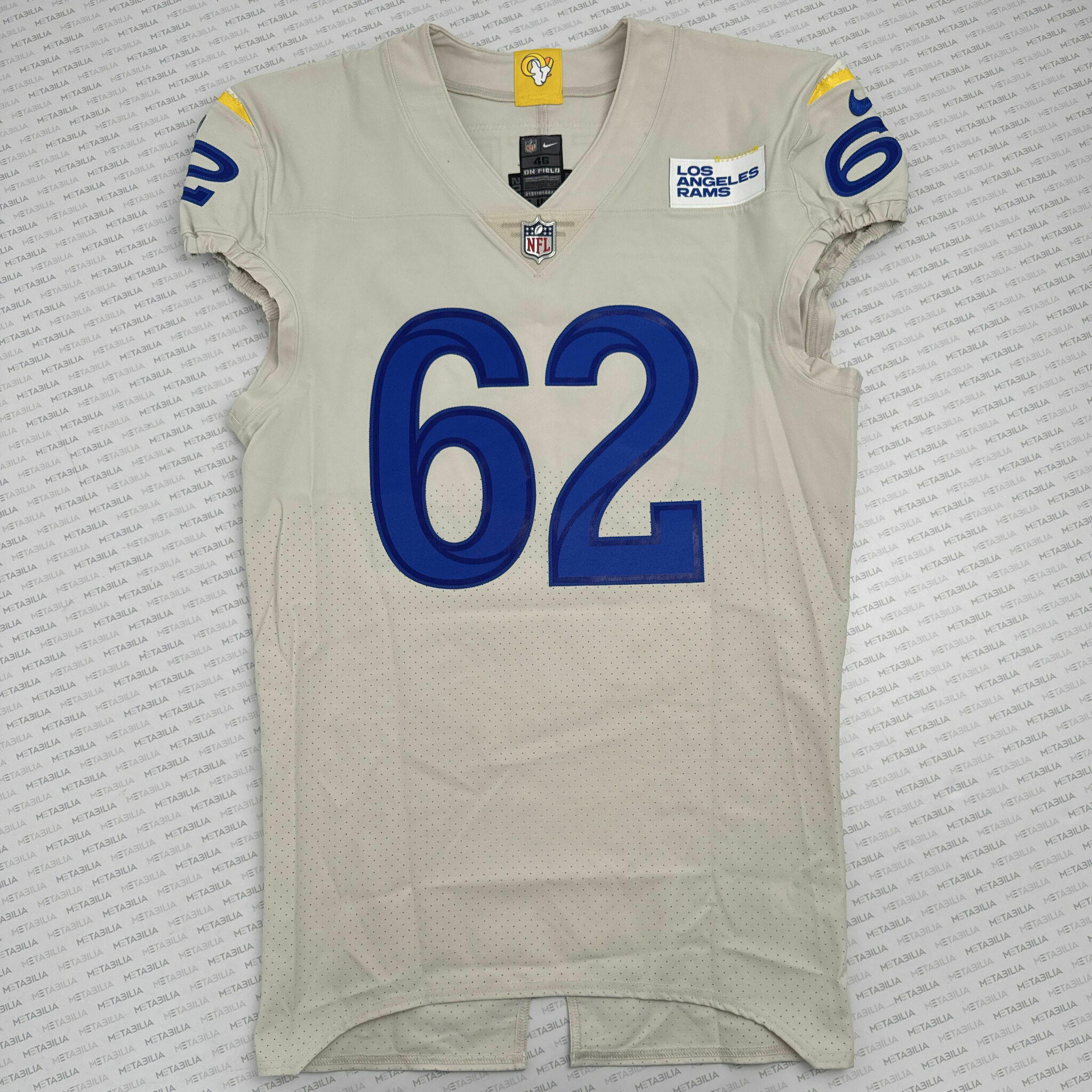 # 62 Austin Reiter 2020 Game-Issued Jersey